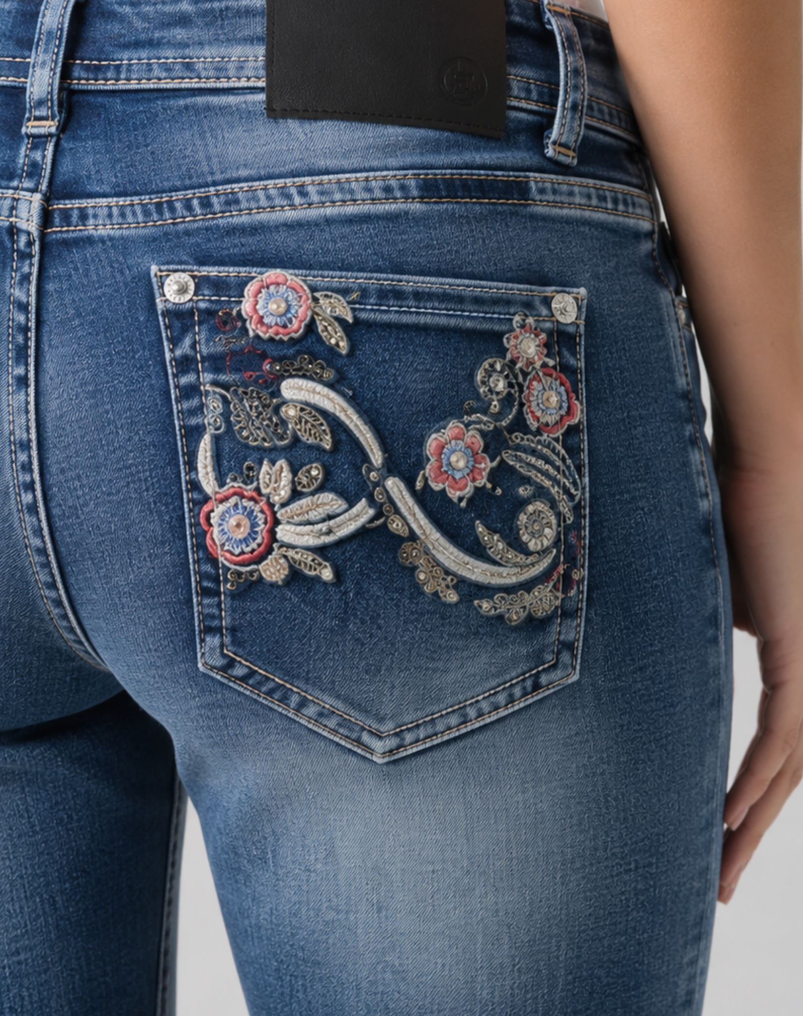Amelia Fitted Denim Shorts Outback Supply Co