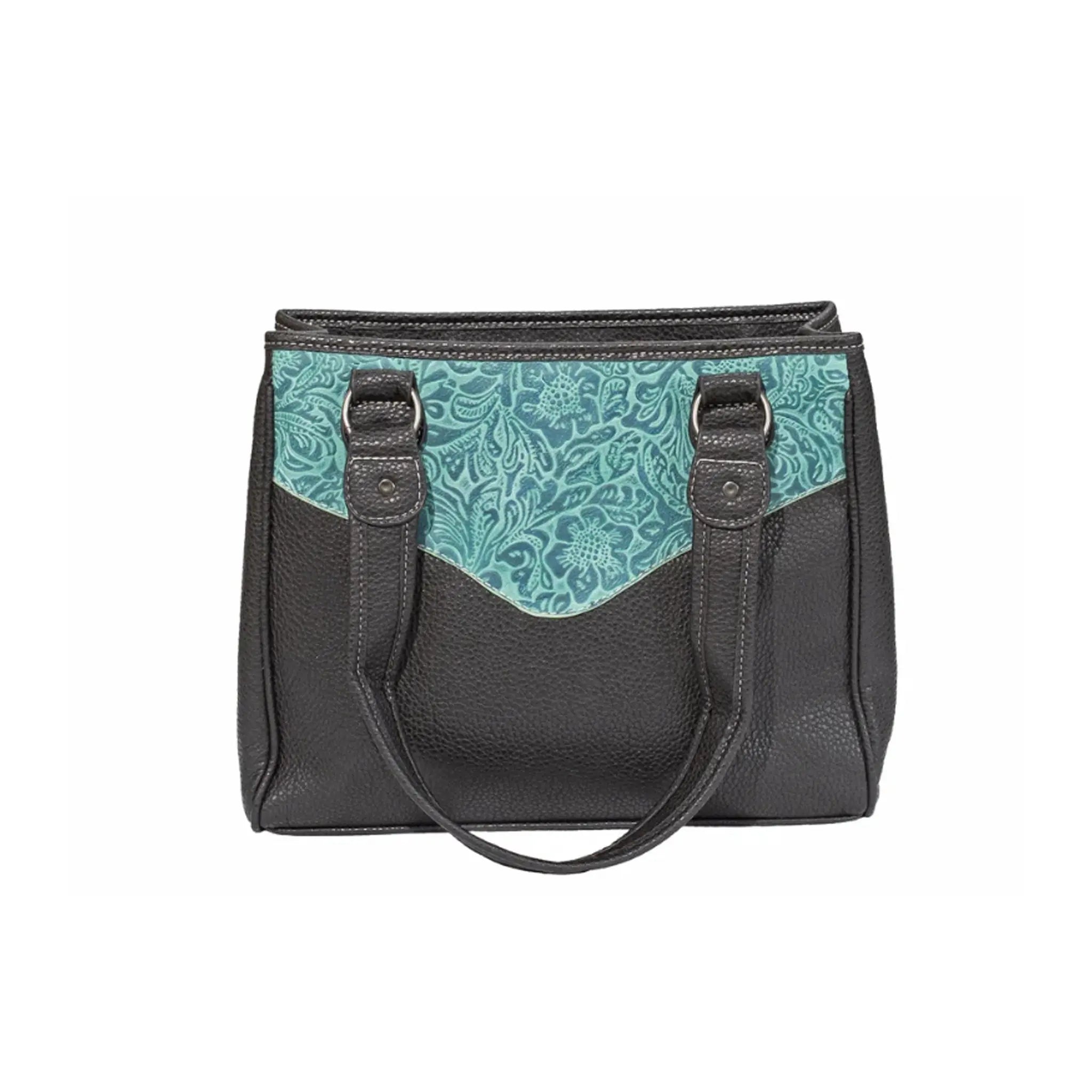 Blue Floral Handbag Outback Supply Co