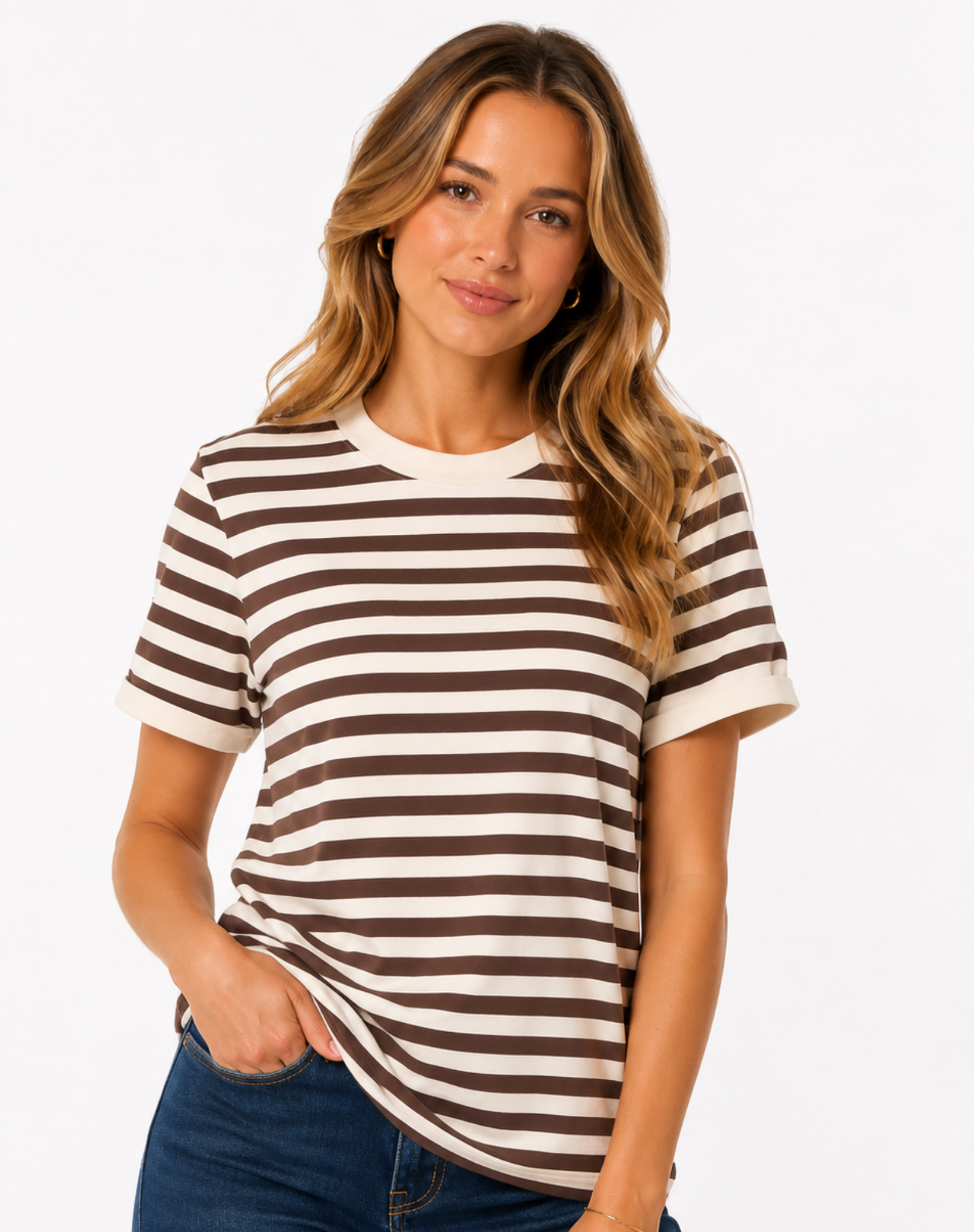 Coastal Tee - Brown Outback Supply Co