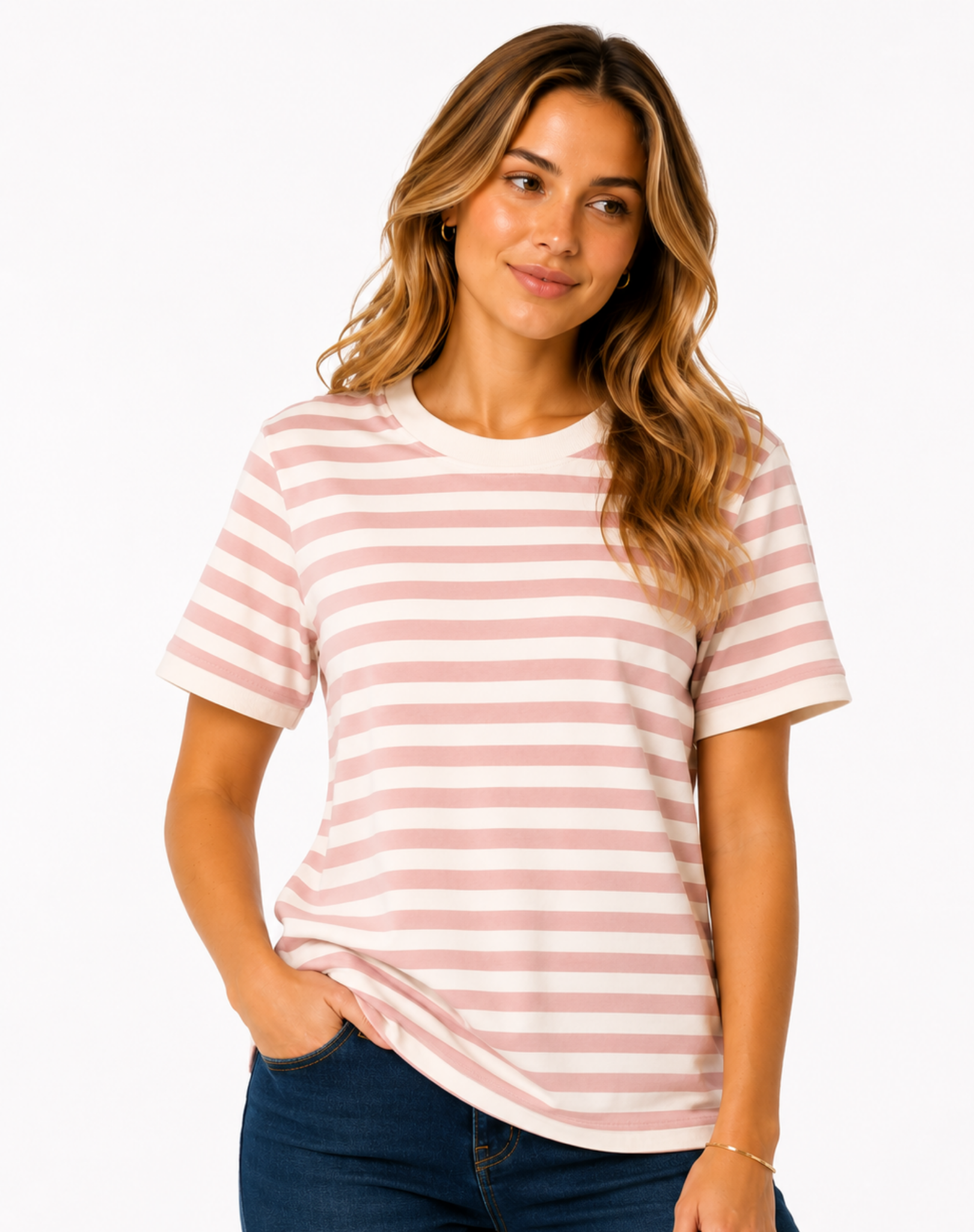 Coastal Tee - Peach Outback Supply Co