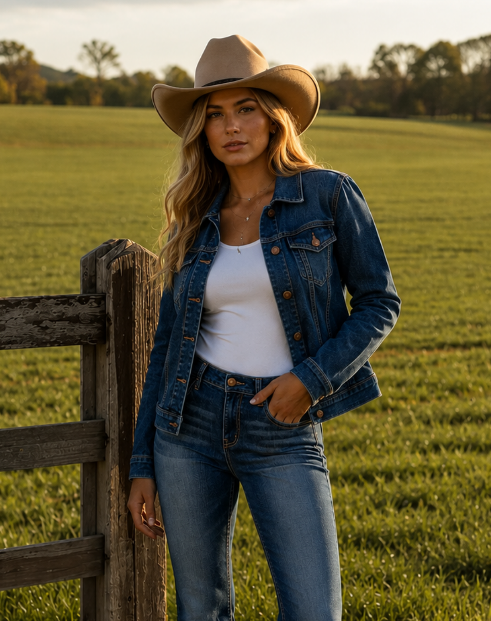 Dune Ridge Jacket - Denim Outback Supply Co