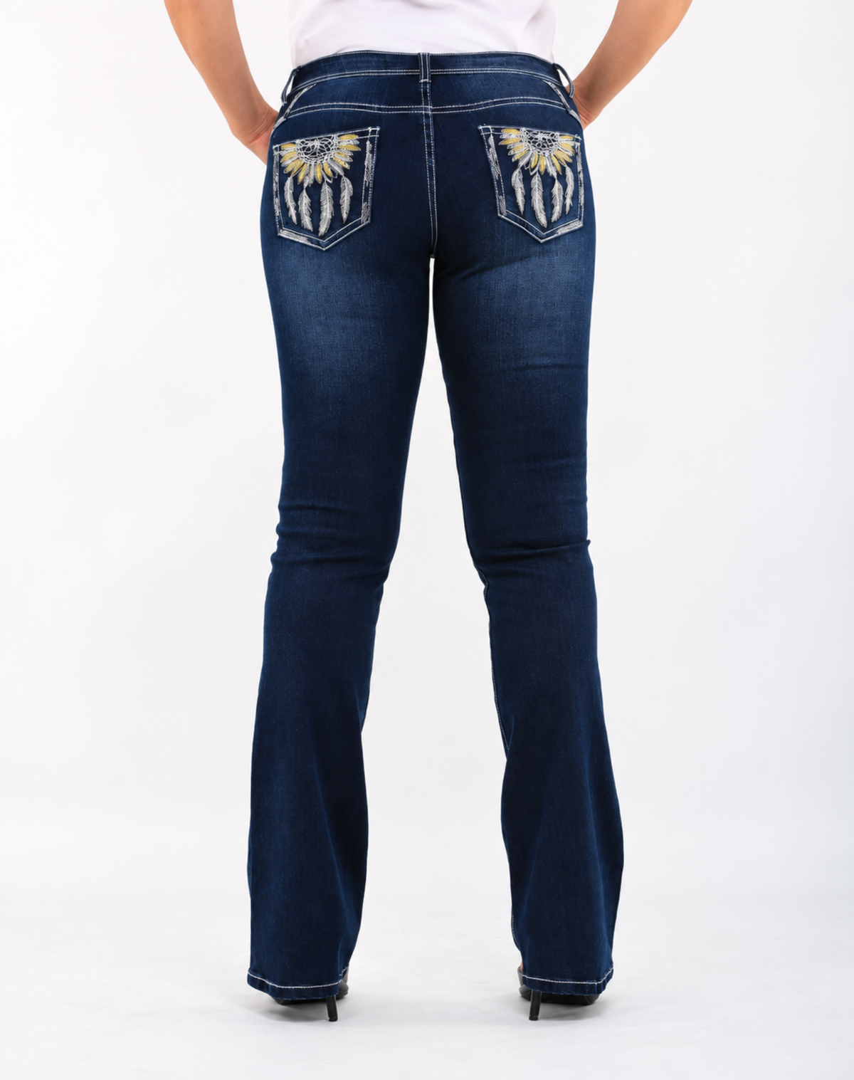 Englewood Western Bling Bootcut Denim Jeans Outback Supply Co