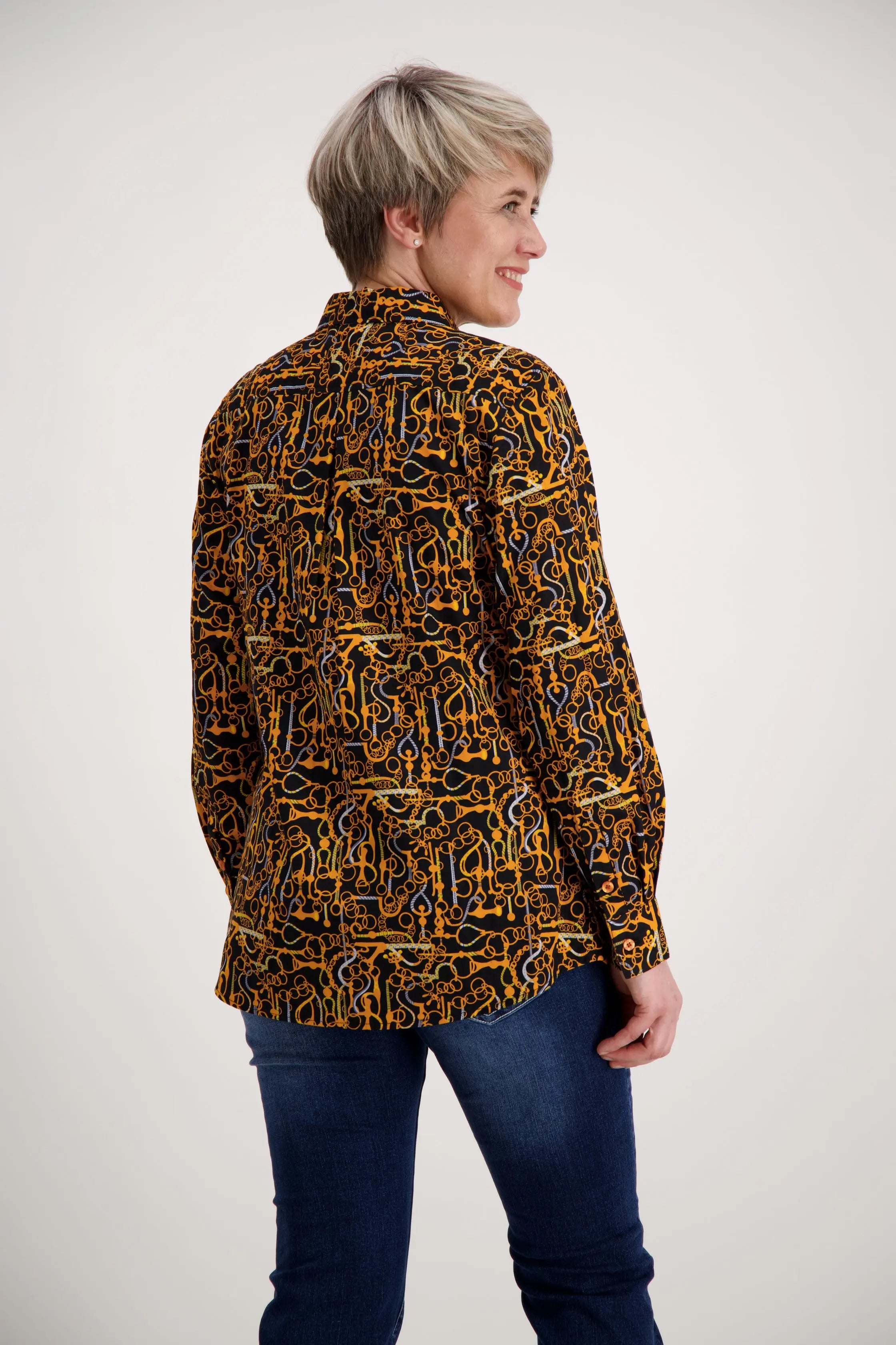 Gold Orange Classic Cotton Shirt Outback Supply Co
