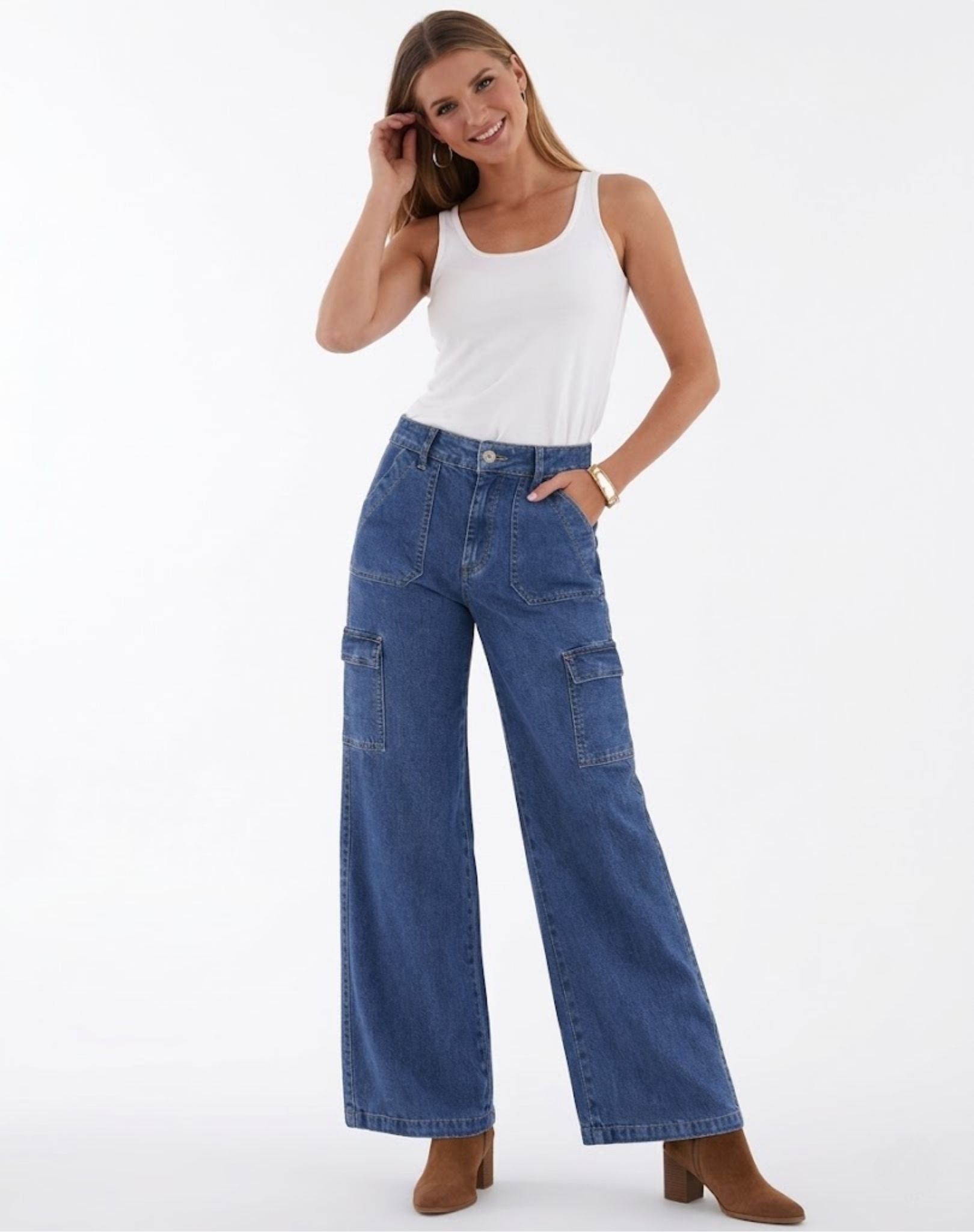 Womens Cargo Jeans Outback Supply Co