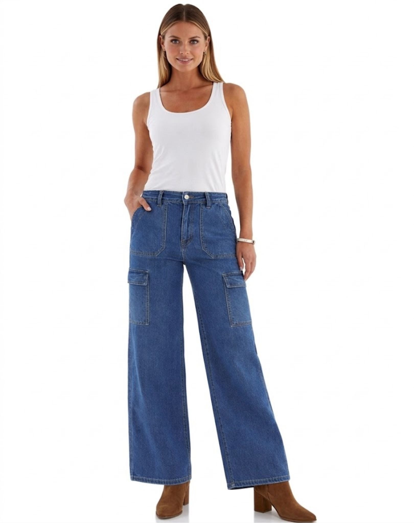 Womens Cargo Jeans Outback Supply Co