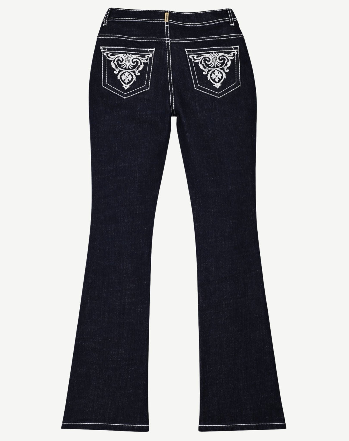 Silver Spirit Raw Denim Women’s High Rise Bling Bootcut Jeans Outback Supply Co