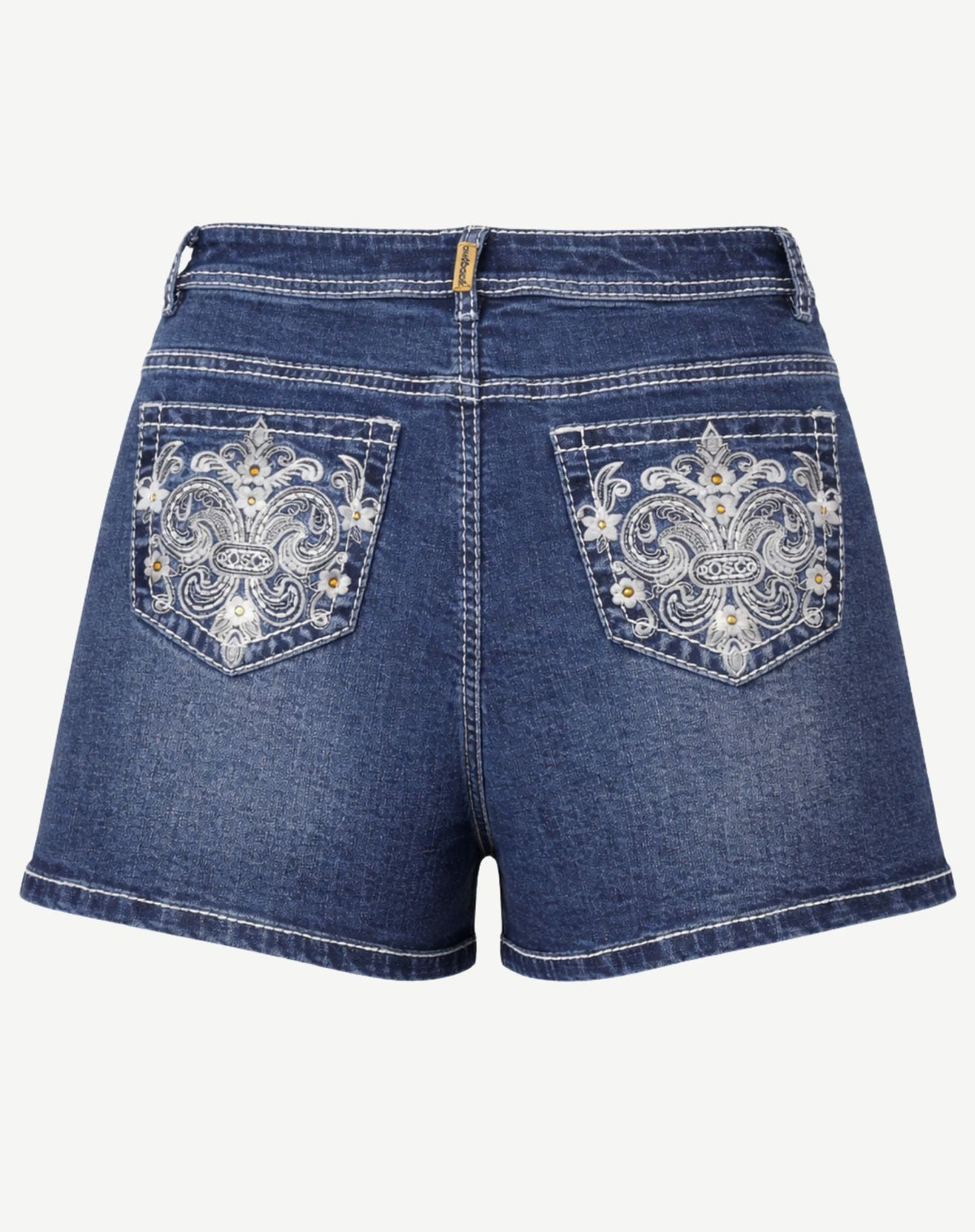 Matilda Bling High Waist Denim Shorts Outback Supply Co