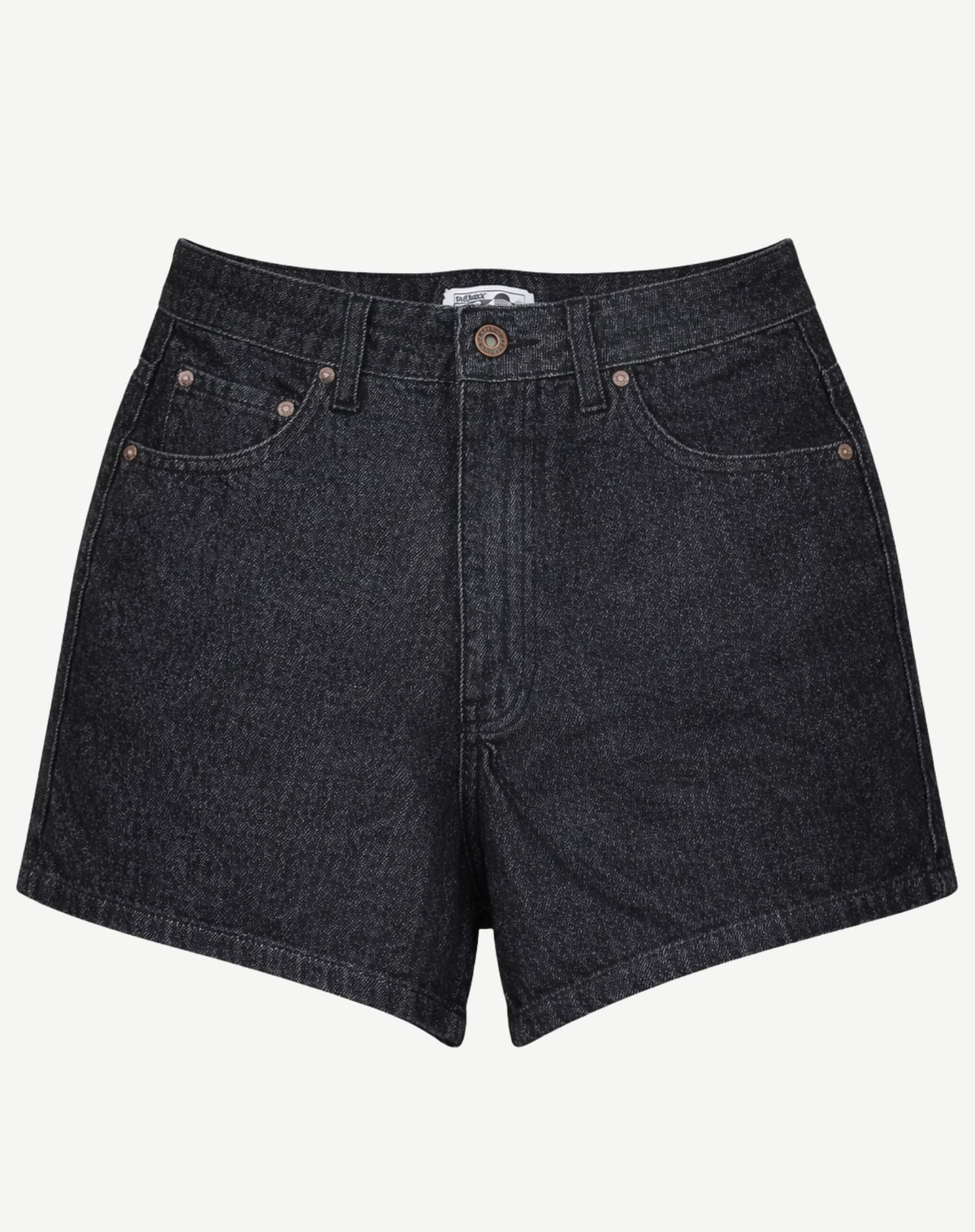 Black High Waist Women's Denim Shorts Outback Supply Co
