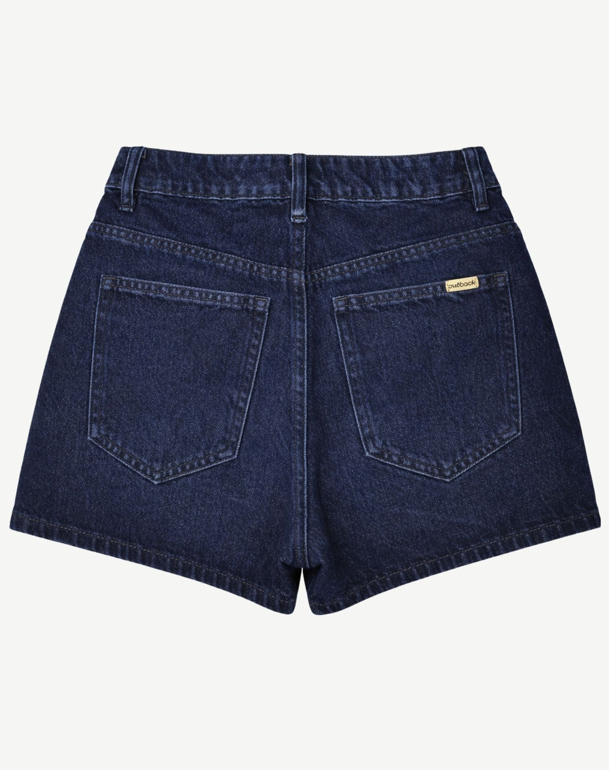 Indigo High Waist Women's Denim Shorts Outback Supply Co