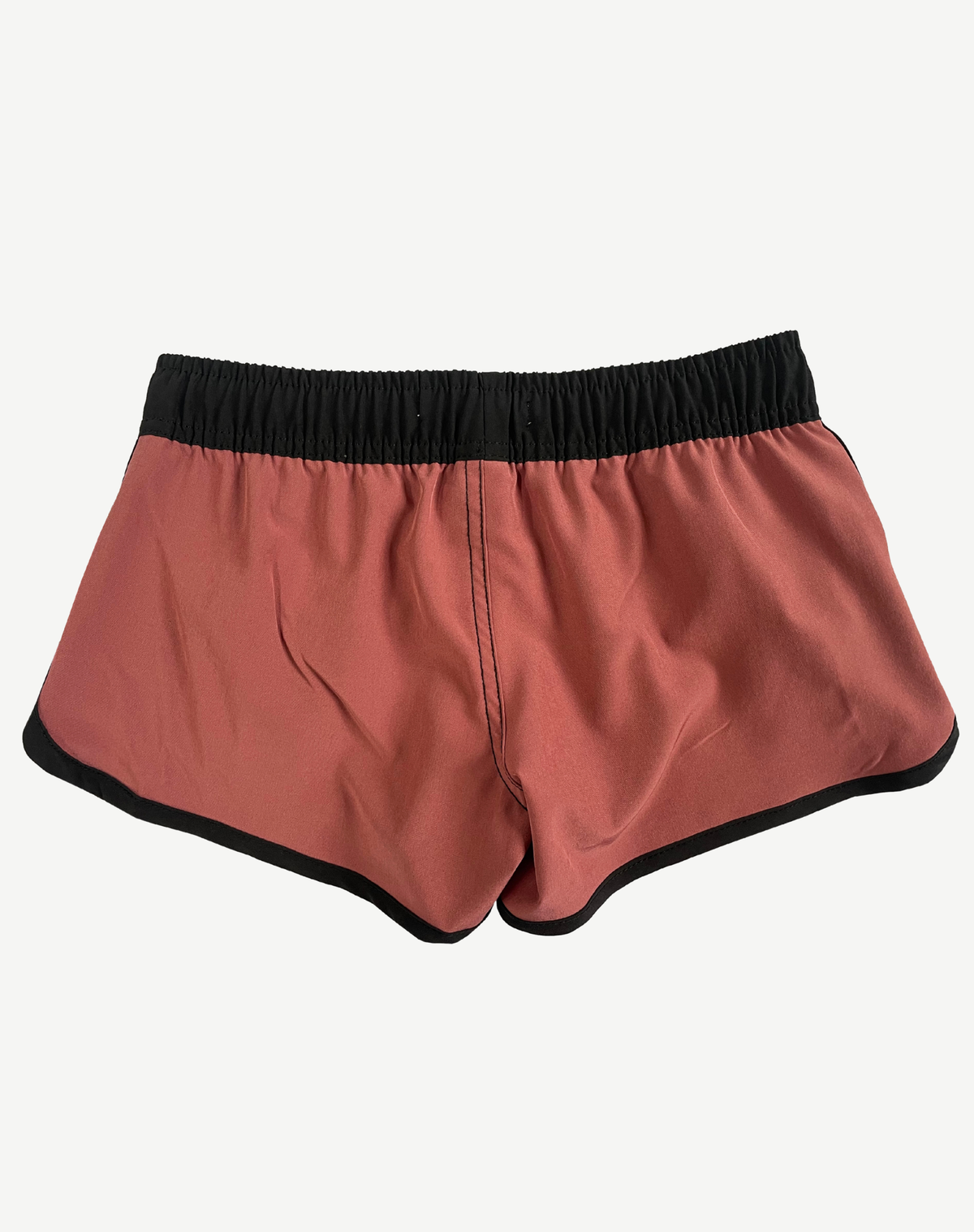 Womens Elastic Waist Boardshorts - Brown Outback Supply Co