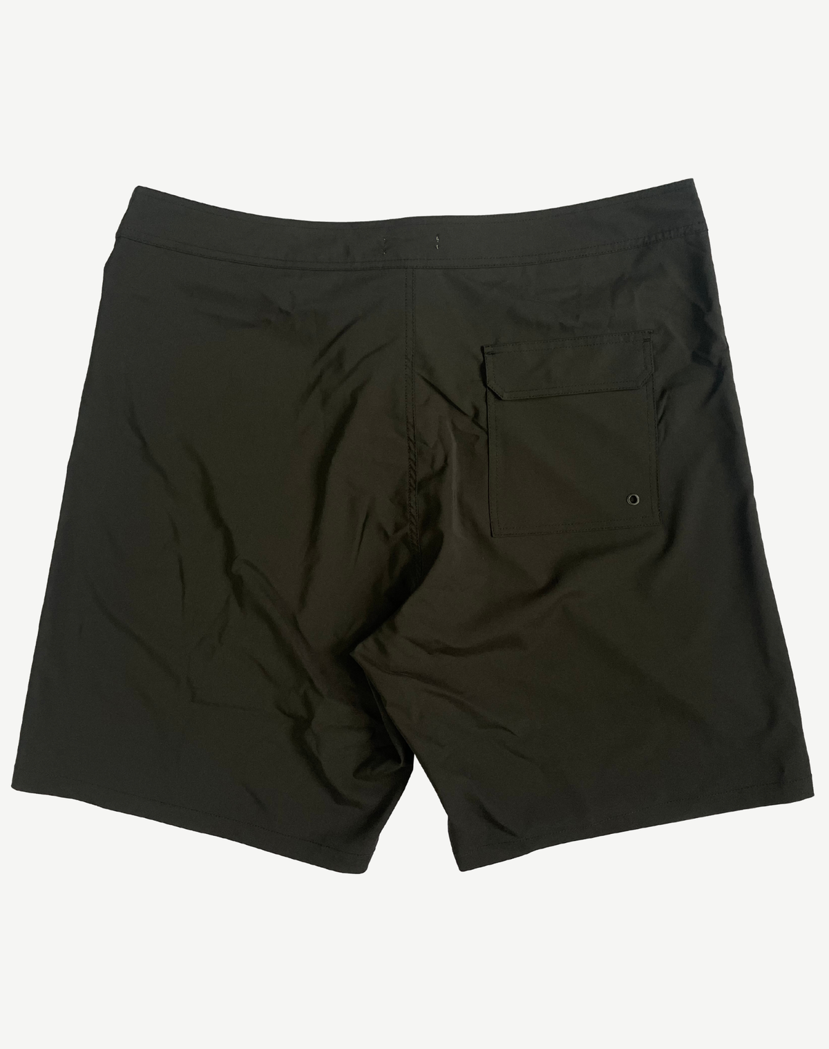 Men's King Size Rigid Waist Boardshorts - Black Outback Supply Co