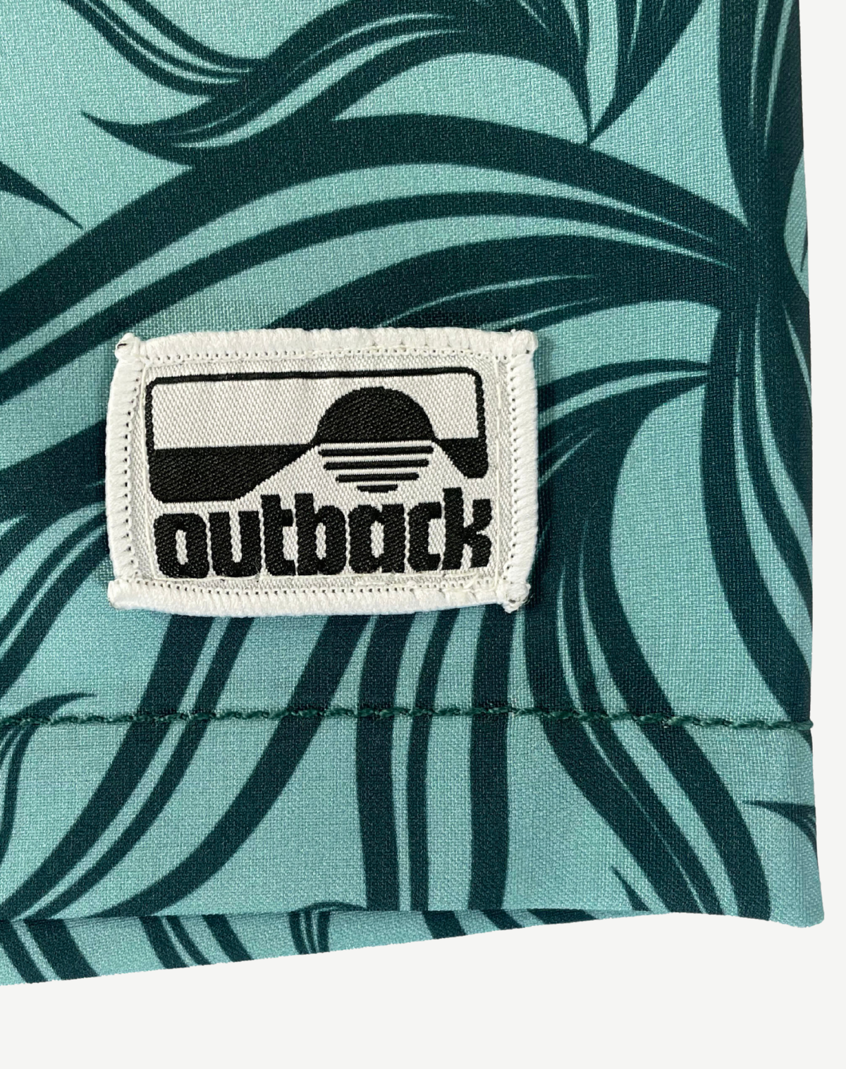 Boys Elastic Waist Boardshorts - Teal Outback Supply Co