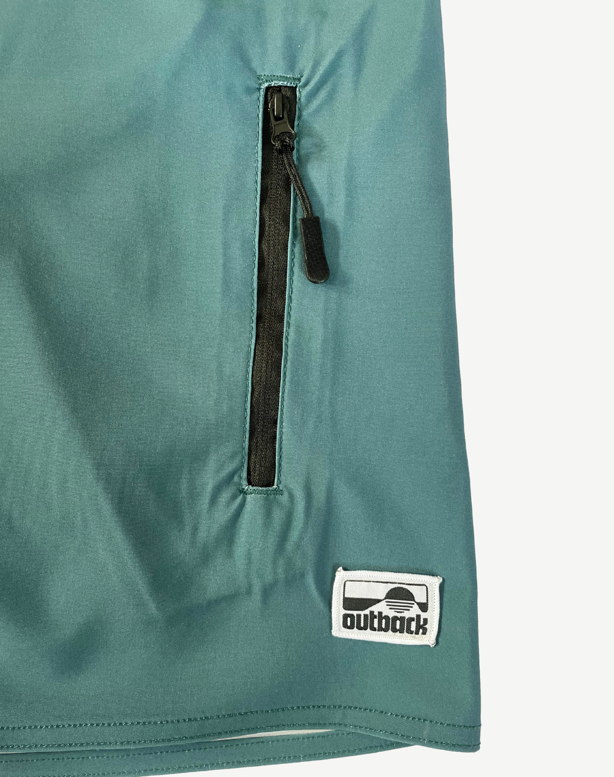 Men's Rigid Waist Boardshorts - Green Outback Supply Co