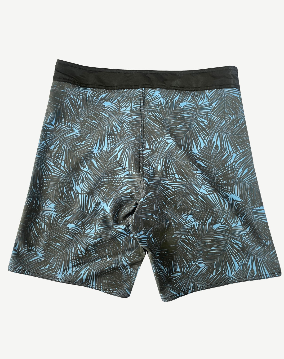 Men's Rigid Waist Boardshorts - Black & Blue Outback Supply Co