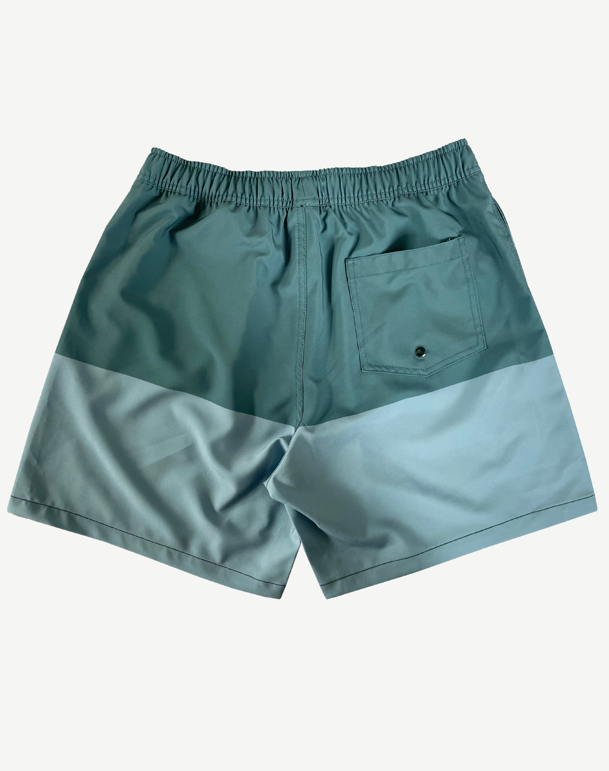 Men's Elastic Waist Boardshorts - Blue Outback Supply Co