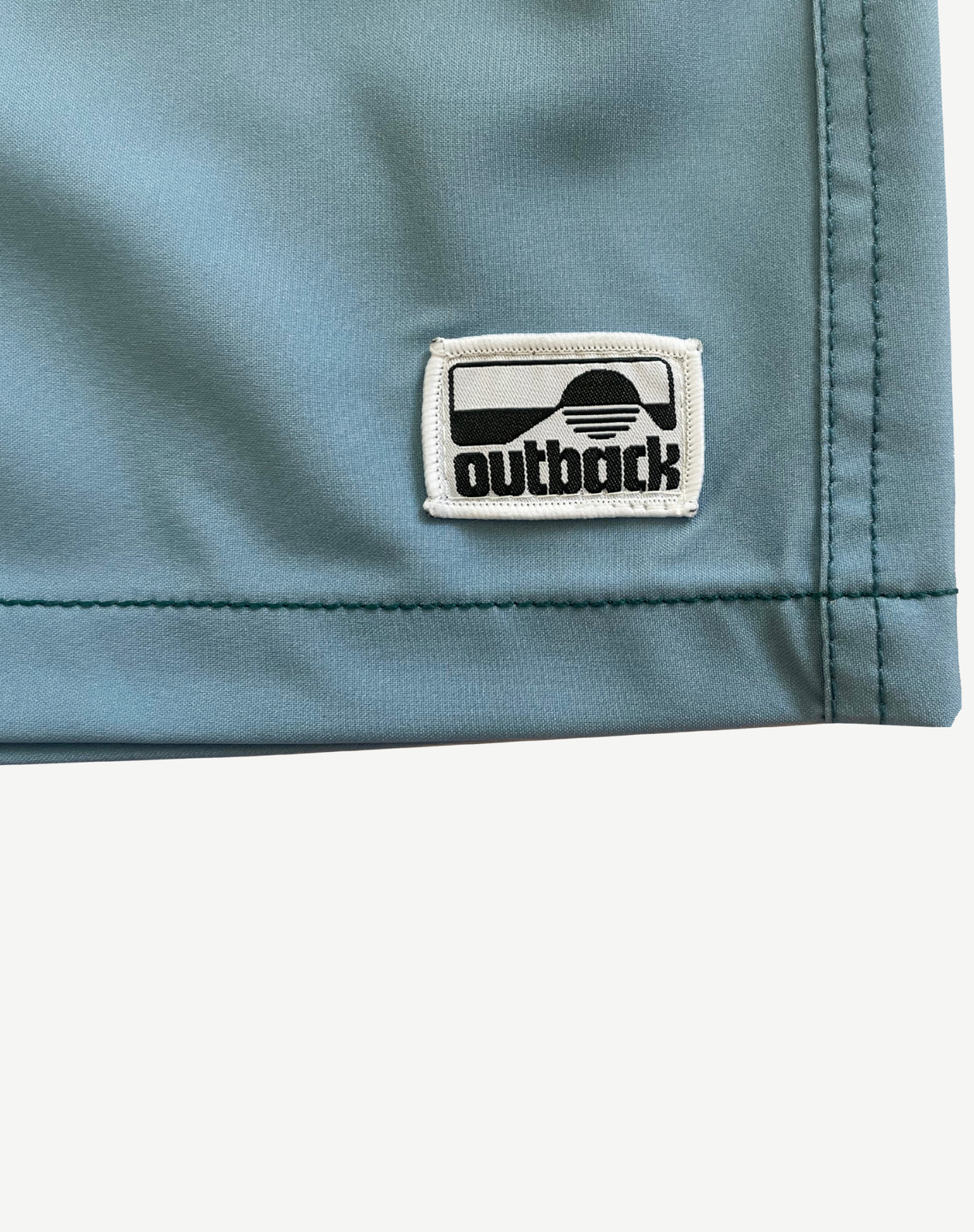 Men's Elastic Waist Boardshorts - Blue Outback Supply Co