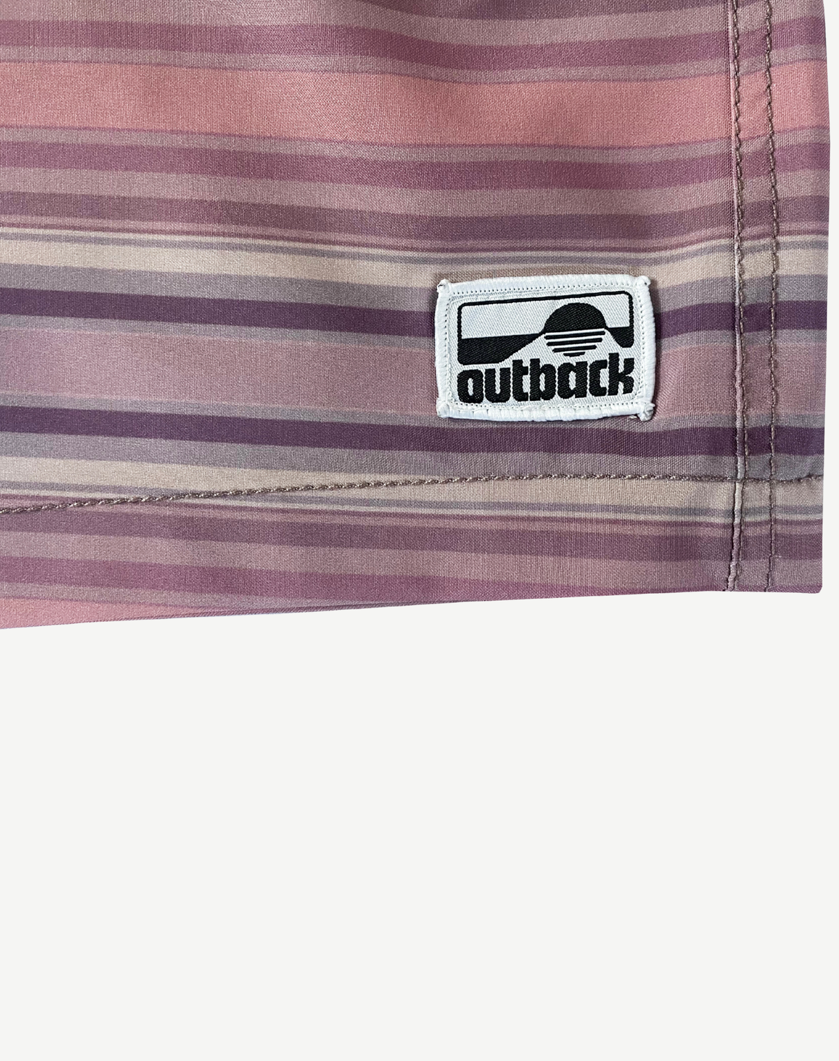 Men's Elastic Waist Boardshorts - Rust Outback Supply Co