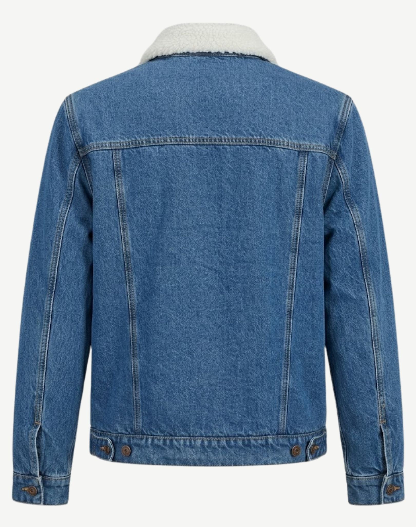 Mens Denim Sherpa Jacket Outback Supply Co
