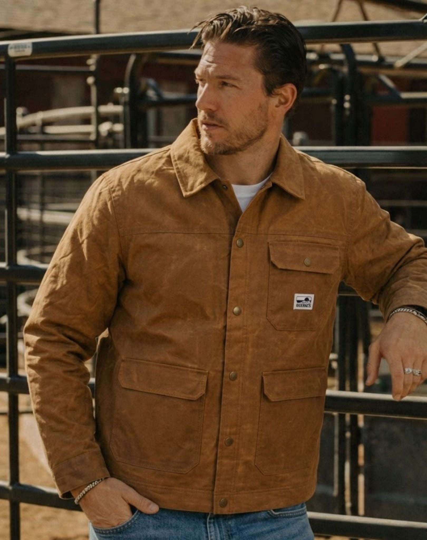 Waterproof Wax Cotton Jacket Outback Supply Co