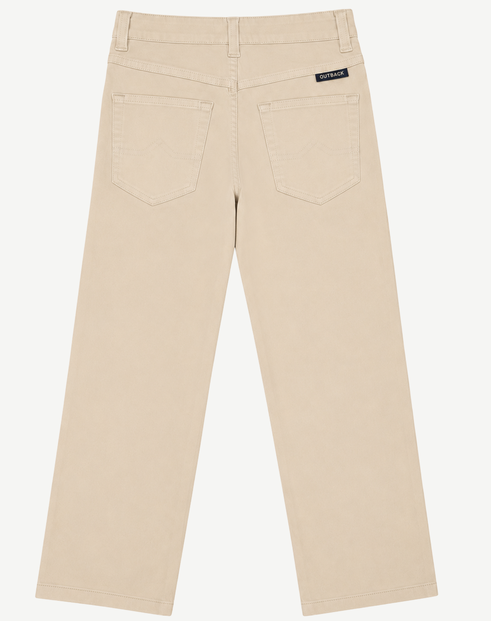 Unisex Kids Beige Moleskin Jeans Outback Supply Co