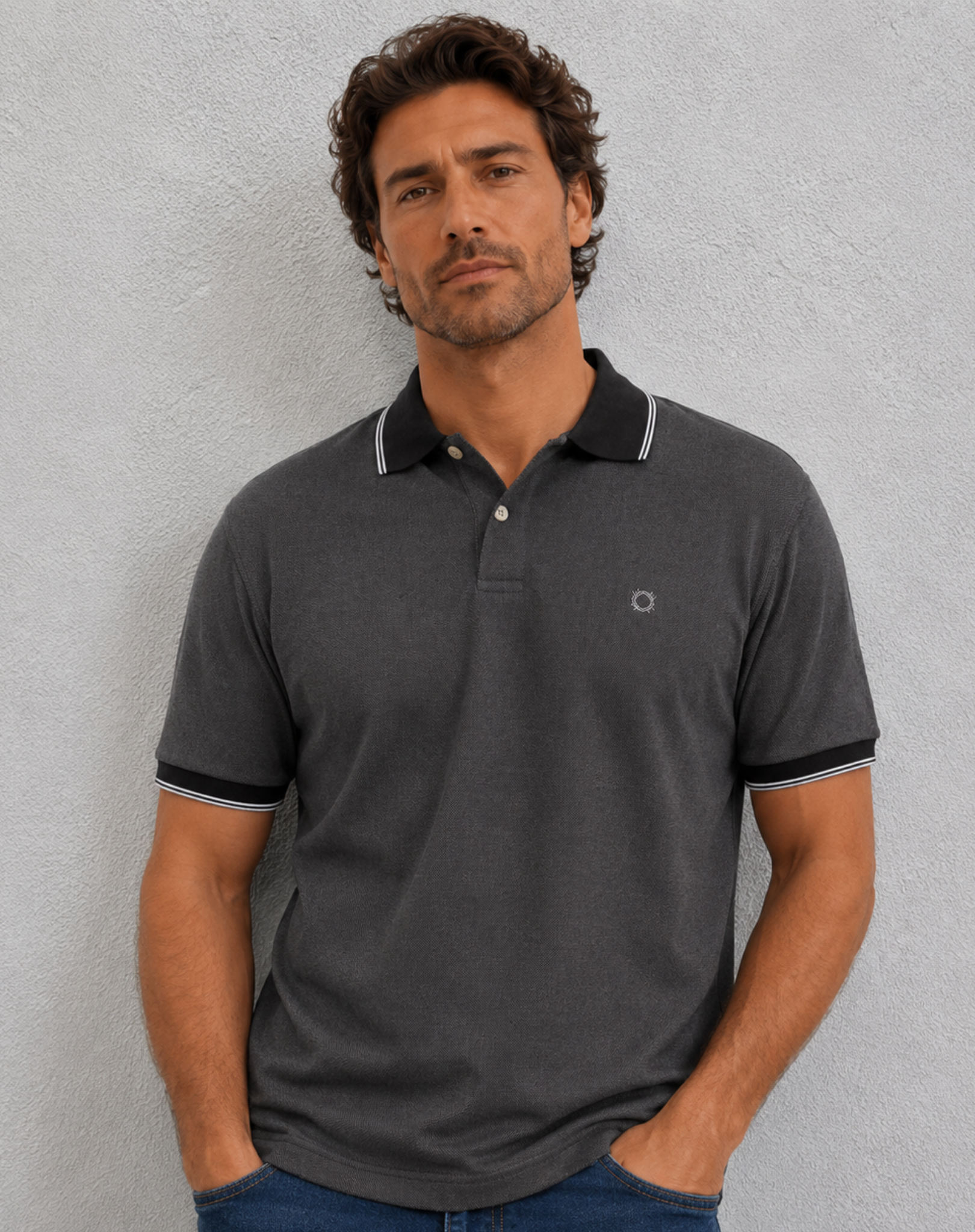 Black Polo Shirt Outback Supply Co