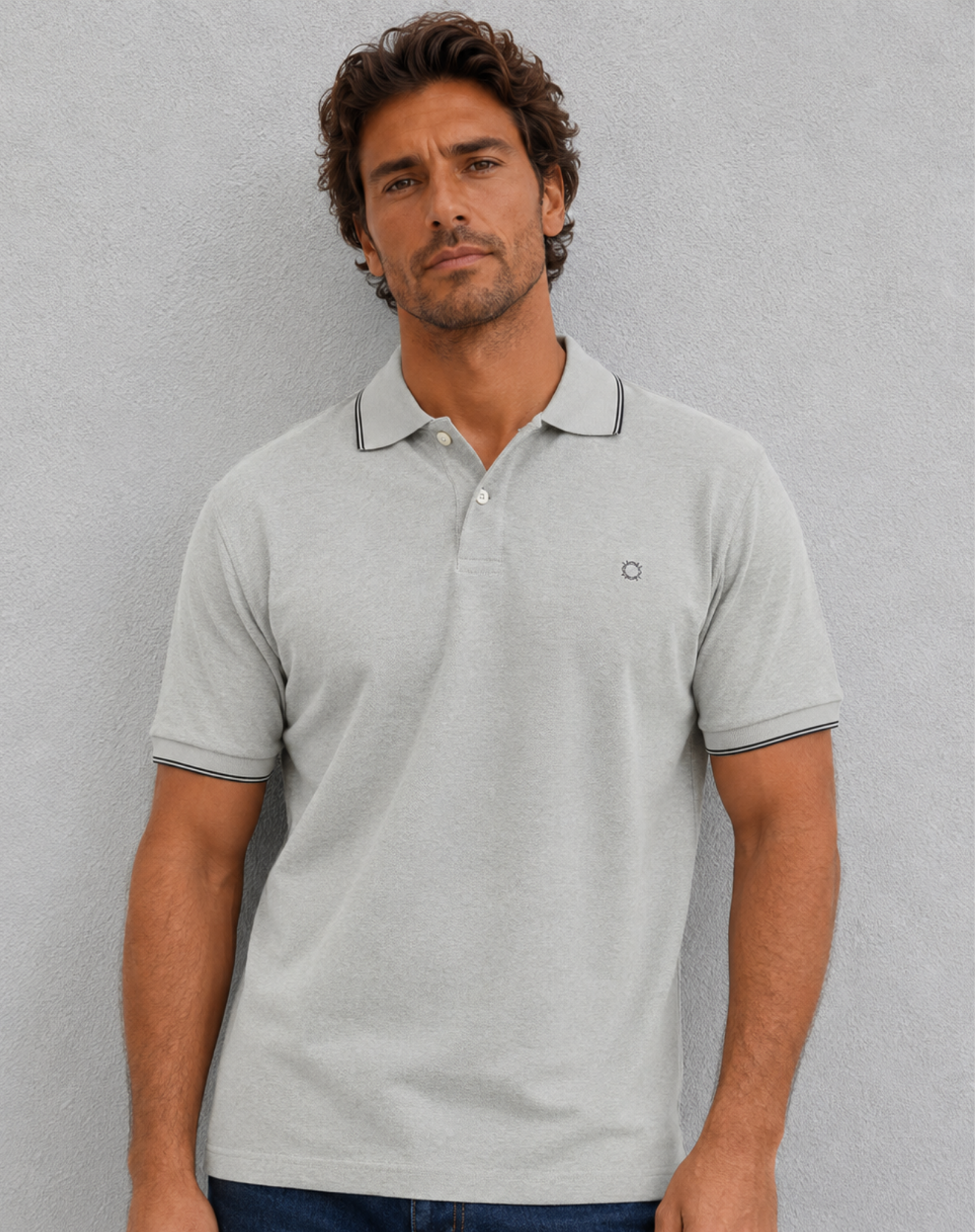 Grey Polo Shirt Outback Supply Co