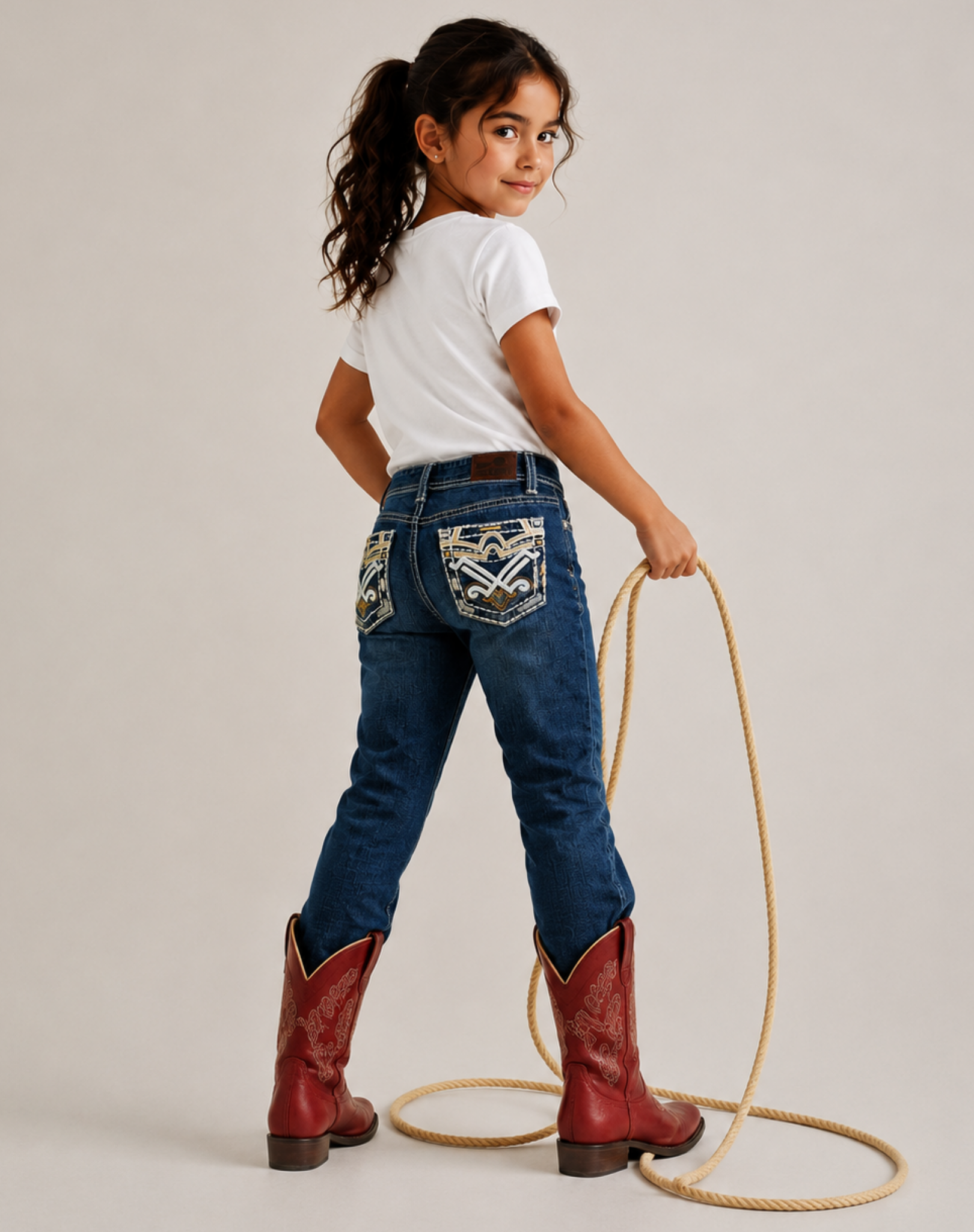 Girls Embellished Jeans Outback Supply Co