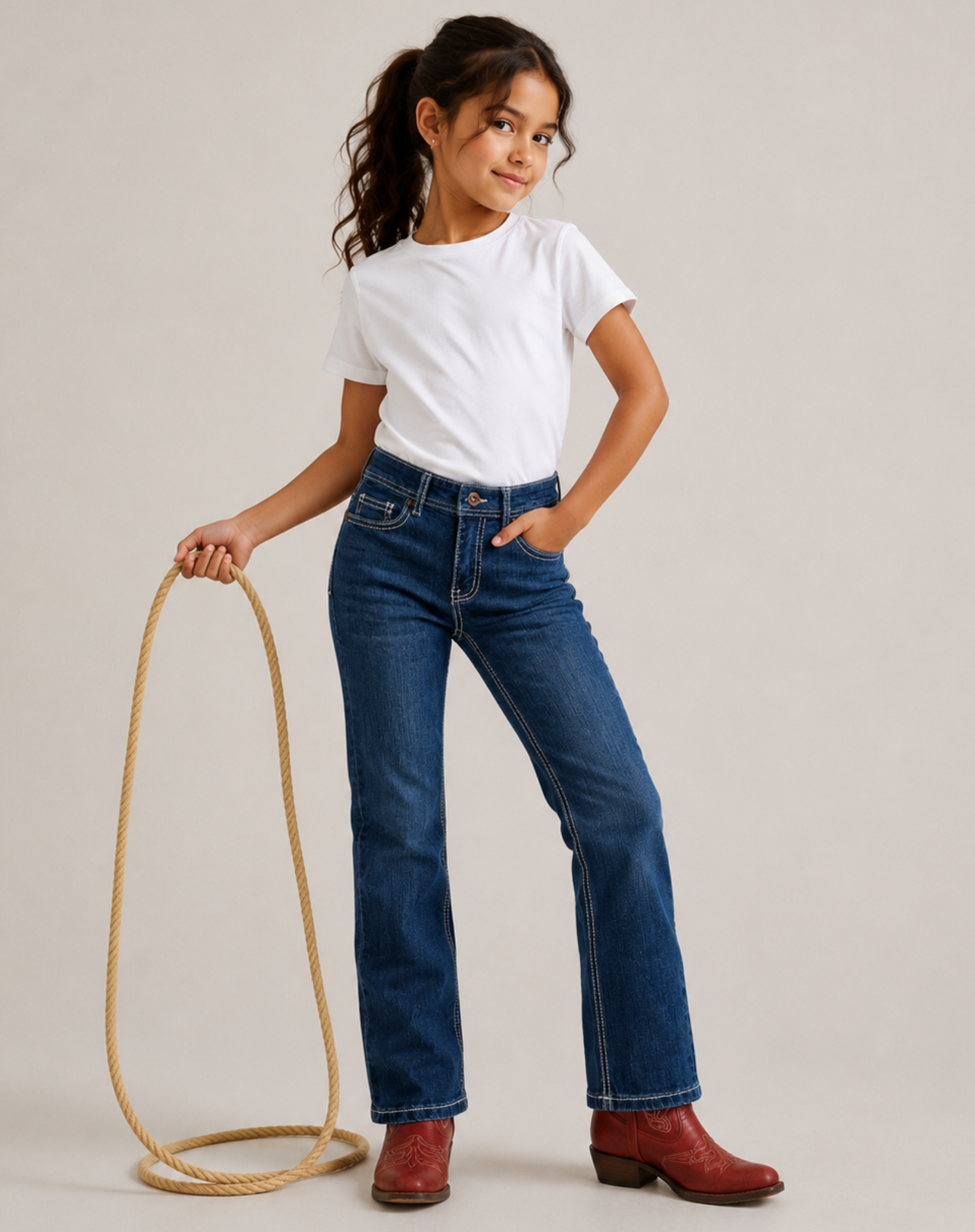 Girls Embellished Jeans Outback Supply Co