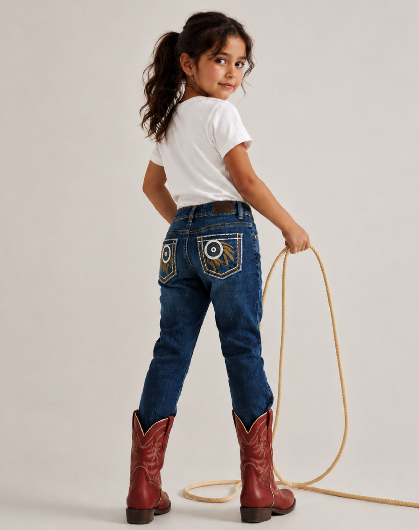 Girls Willow Bling Denim Jean Outback Supply Co