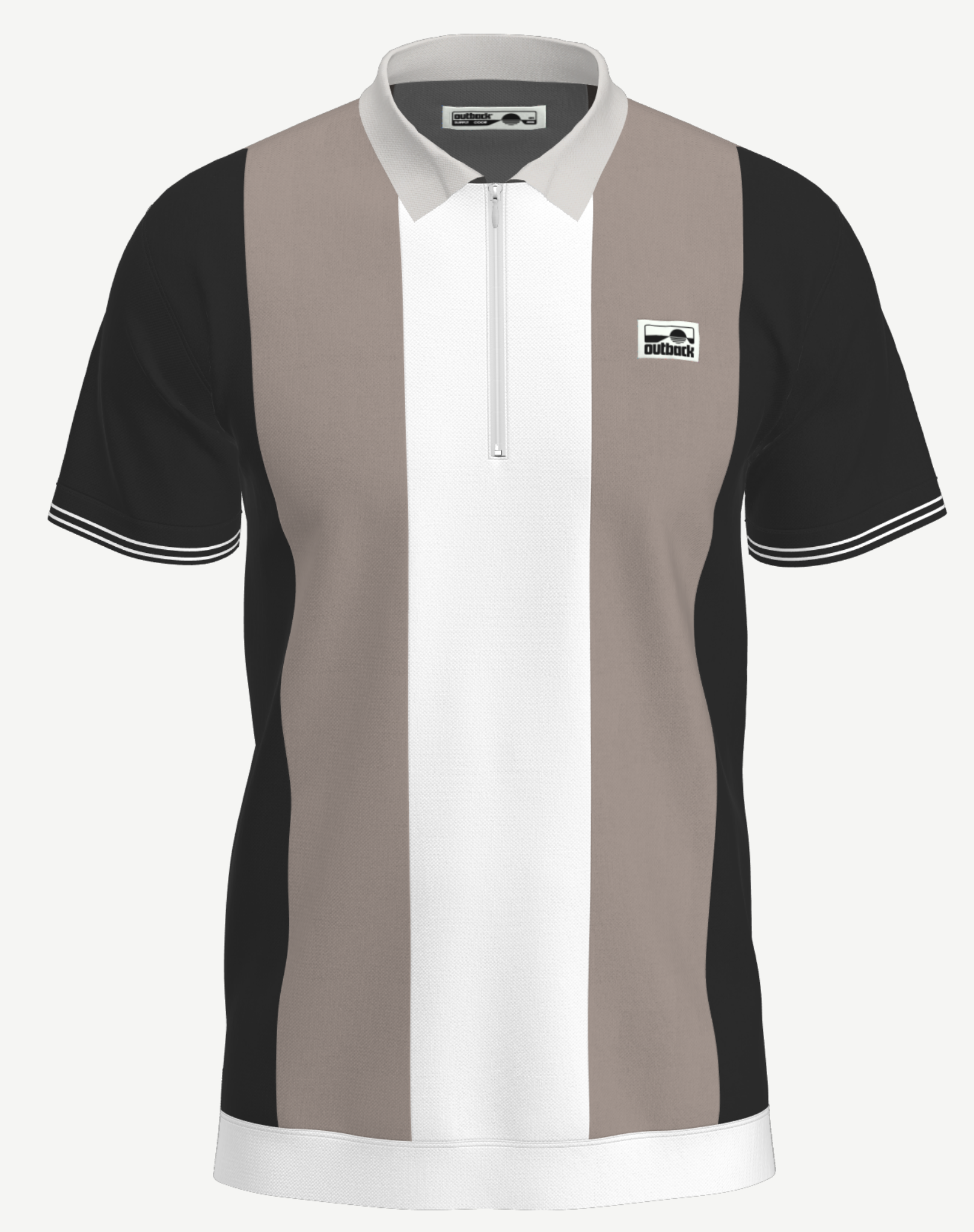 Multi Polo Shirt with Zipper Outback Supply Co
