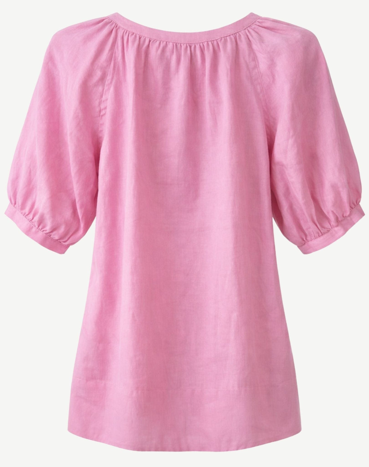 Spring Pink Linen Raglan Sleeve Blouse Outback Supply Co