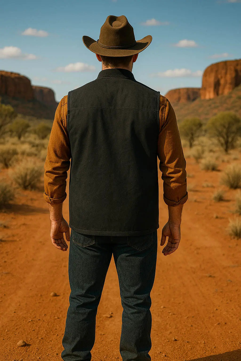 Rangebound Vest - Black Outback Supply Co