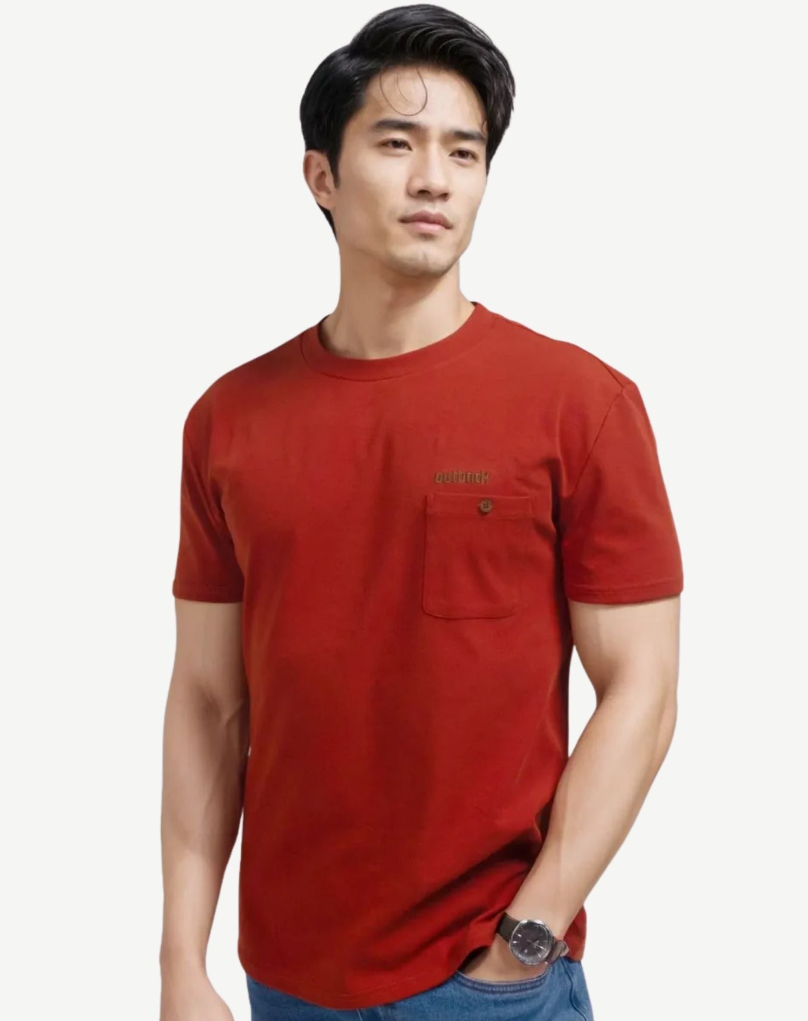 Red Earth Revival Tee - Rust Outback Supply Co