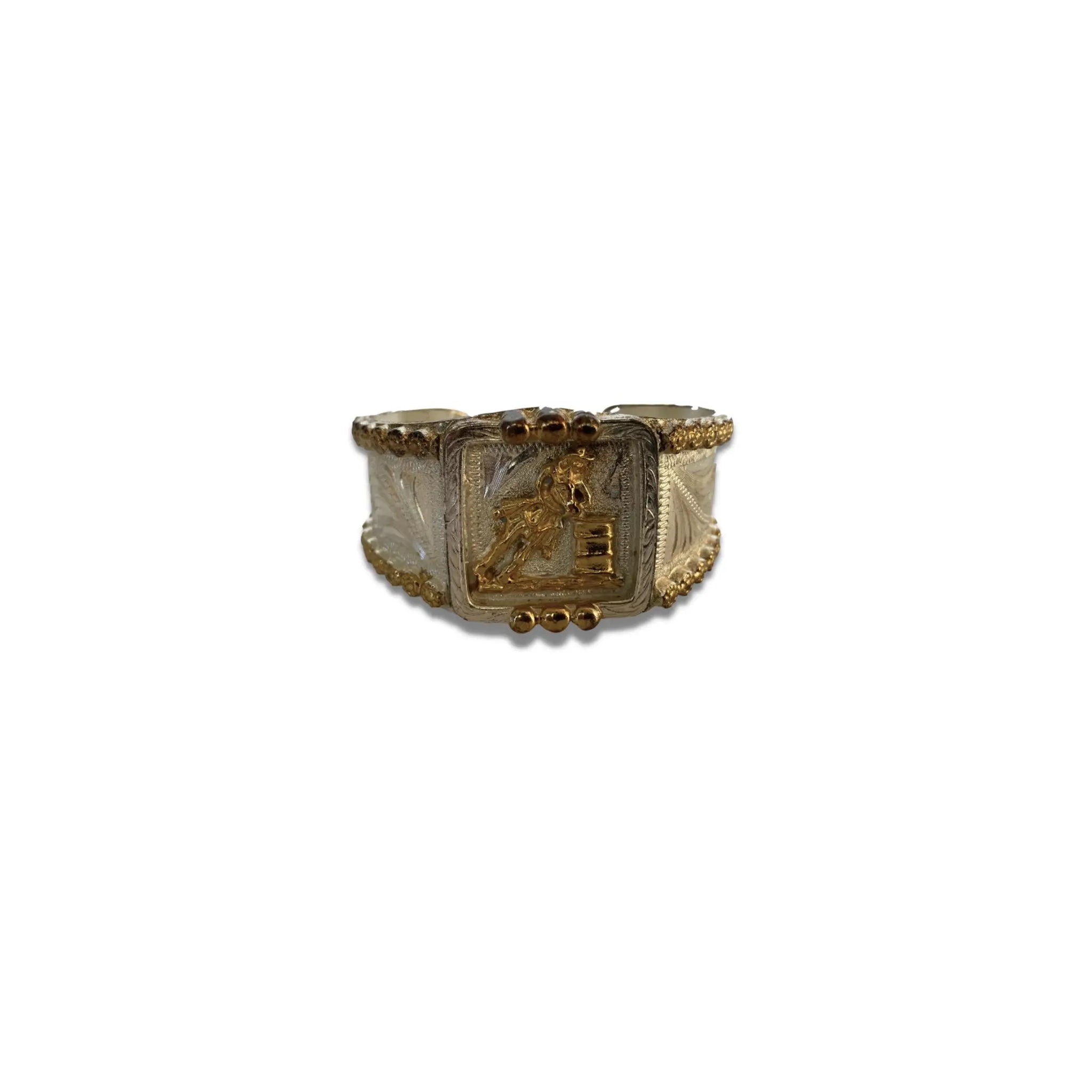 Silver Cuff Bracelet - Style A10 - Barrel Racer Outback Supply Co