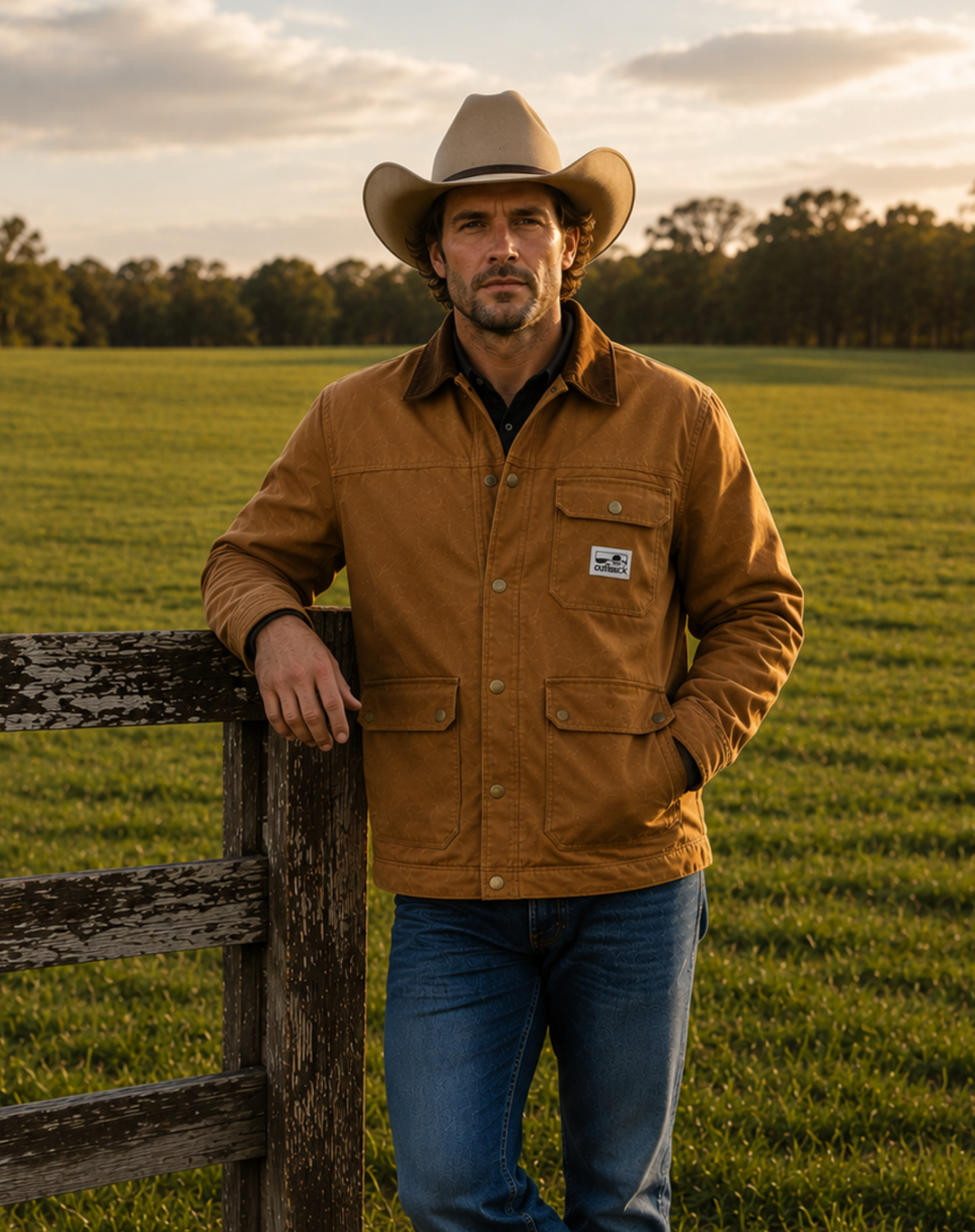 Waterproof Wax Cotton Jacket Outback Supply Co