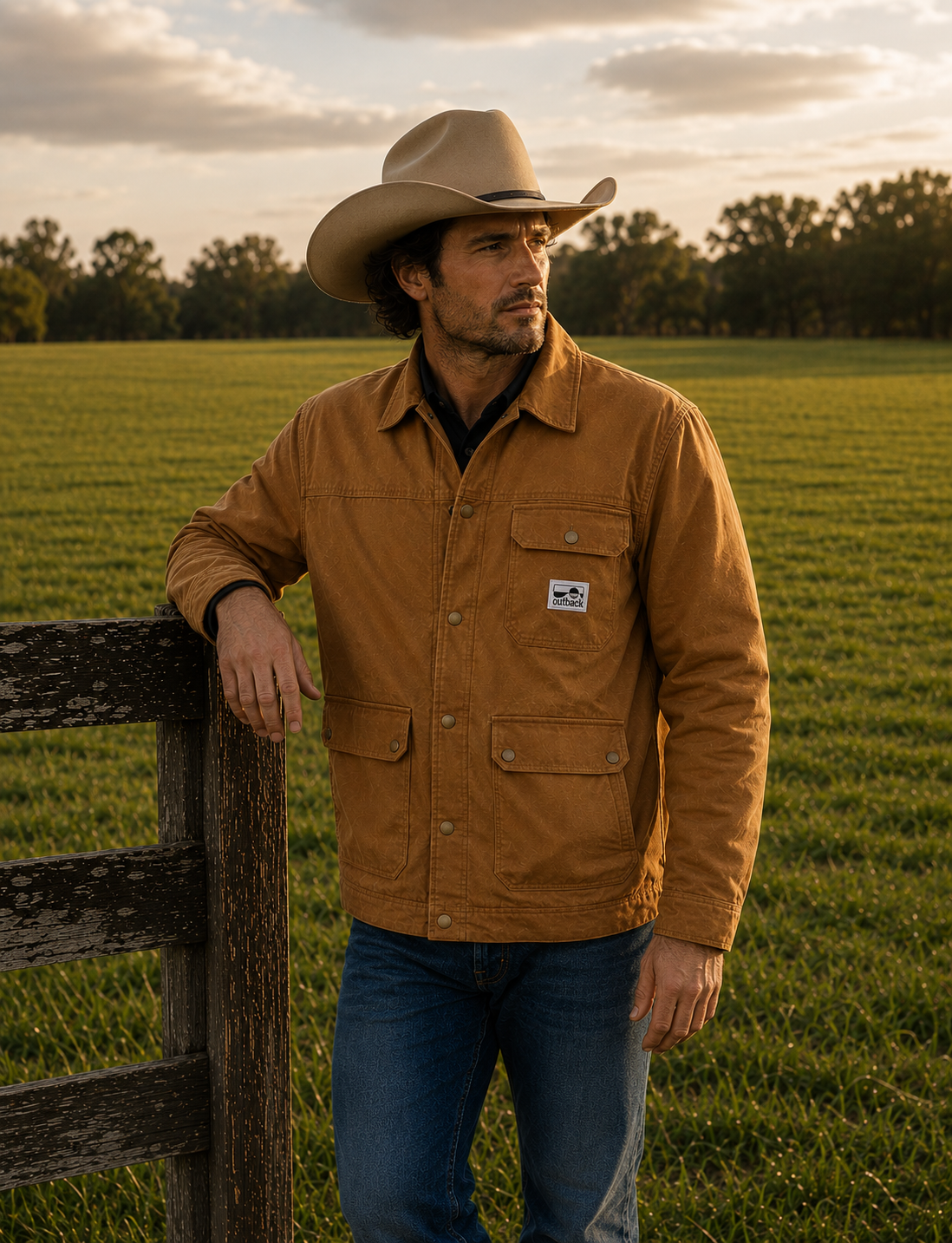 Waterproof Wax Cotton Jacket Outback Supply Co