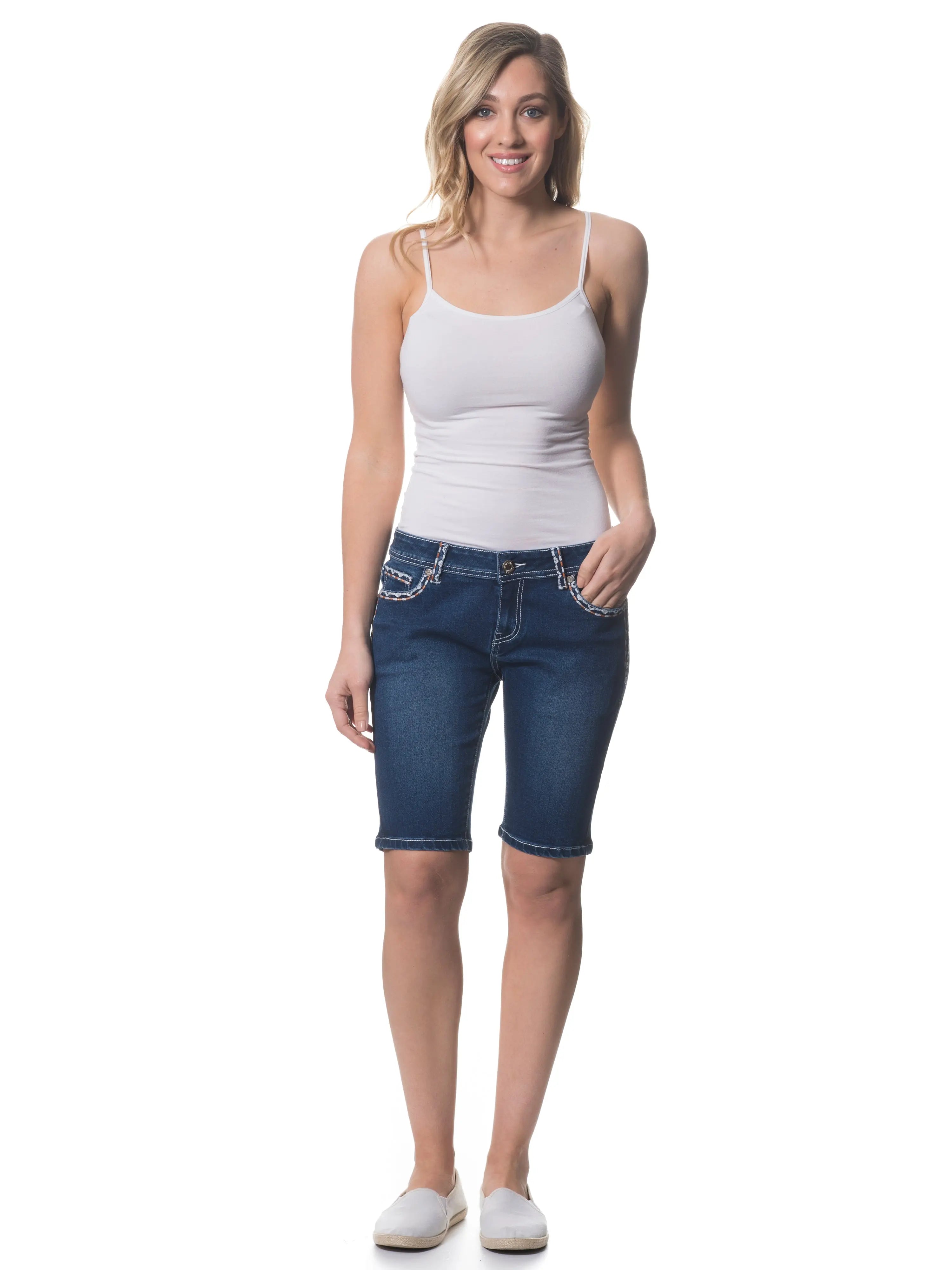 Bonny Fitted Denim Shorts Outback Supply Co
