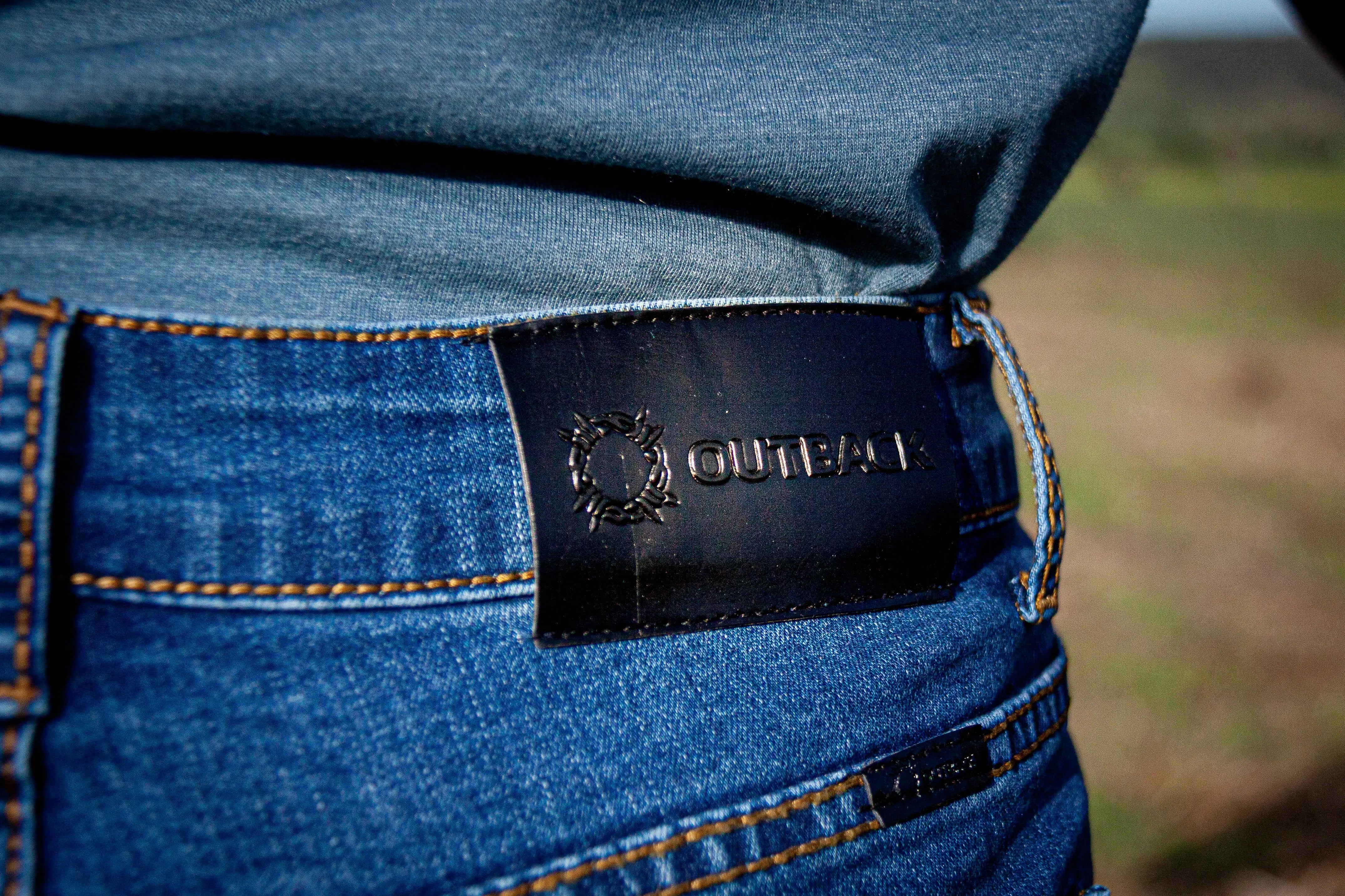OBFilly 2.0 Blue Stonewash Womens Jeans - Boot Cut (34inch leg) Outback Supply Co