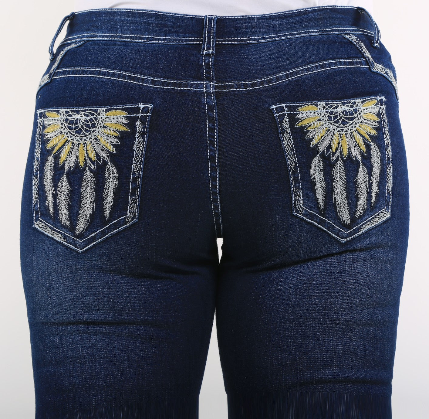 Womens boot cut riding jeans
