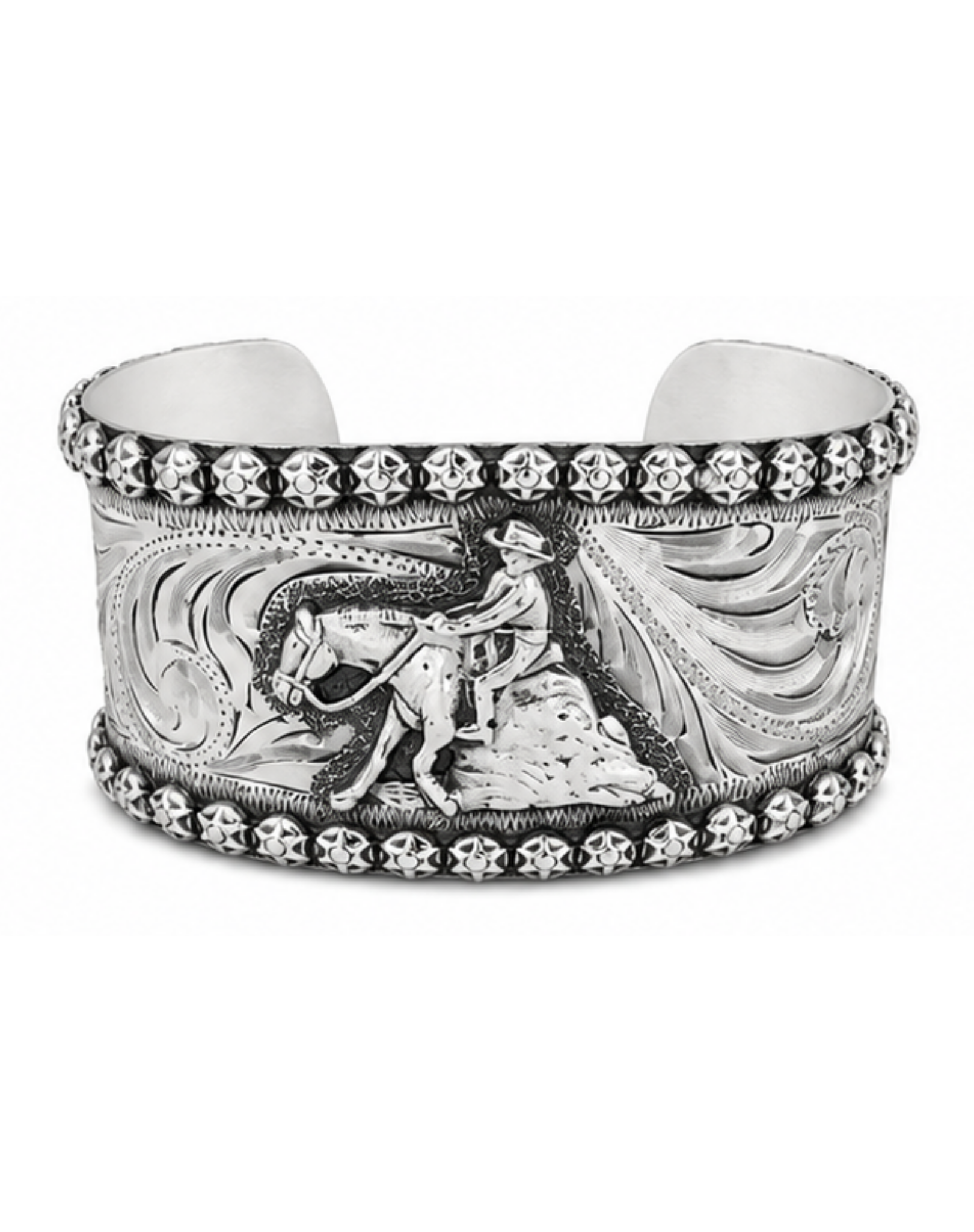 Silver Barrel Racer Cuff Bracelet Outback Supply Co