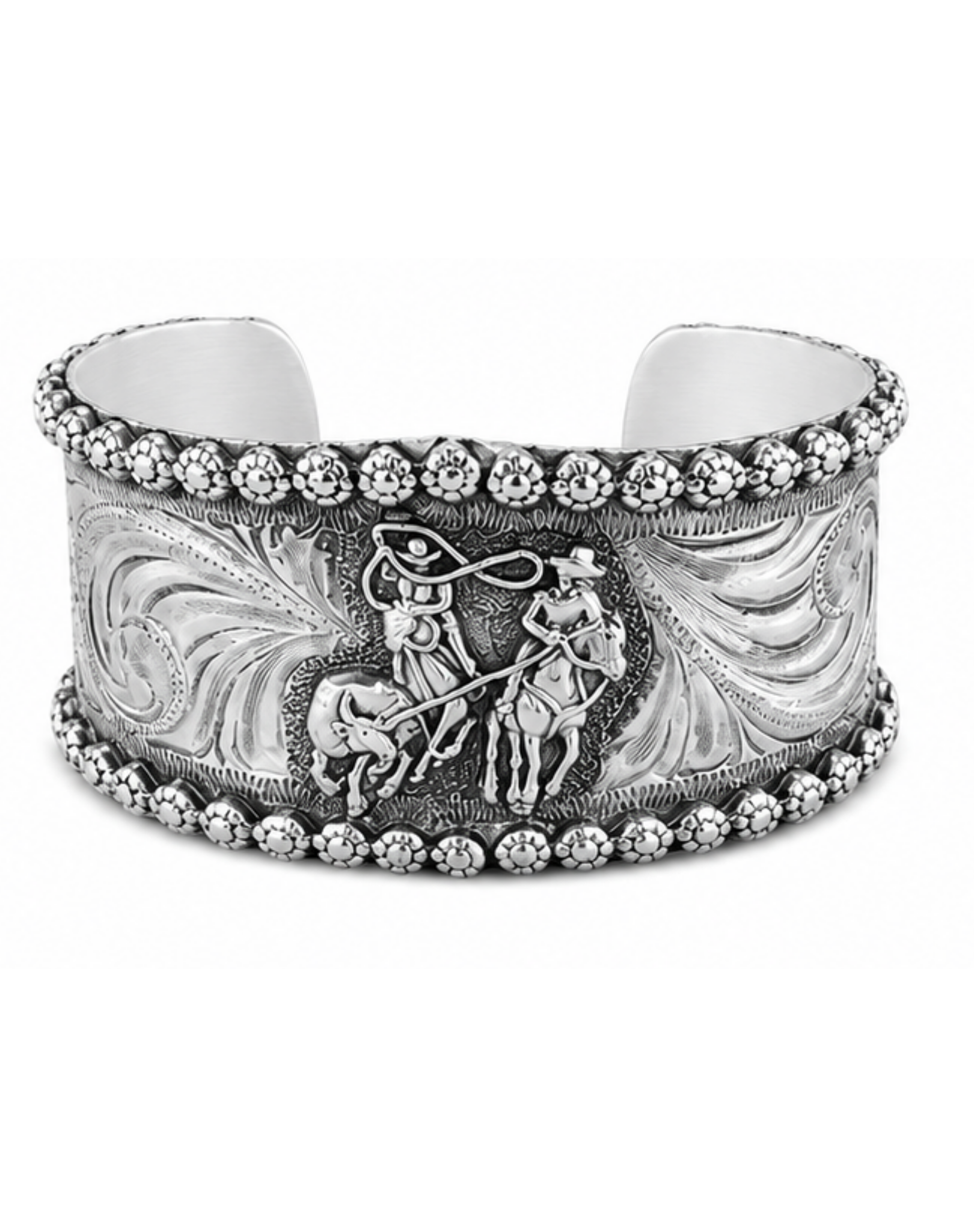 Silver Western Roper Cuff Bracelet Outback Supply Co