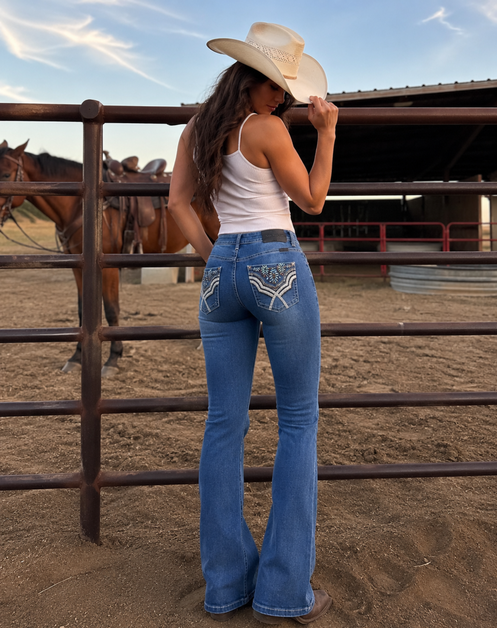 Dixie Boot-Cut Western Jeans Outback Supply Co