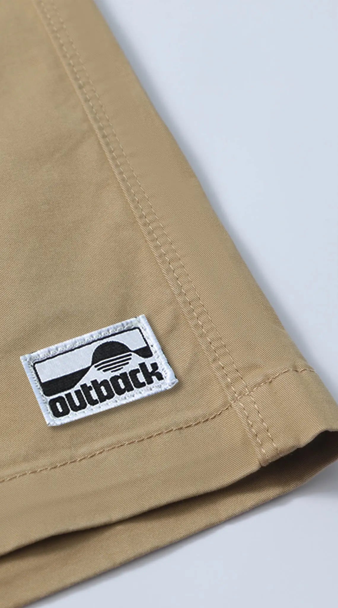 Desert Cool Shorts - Beige Outback Supply Co