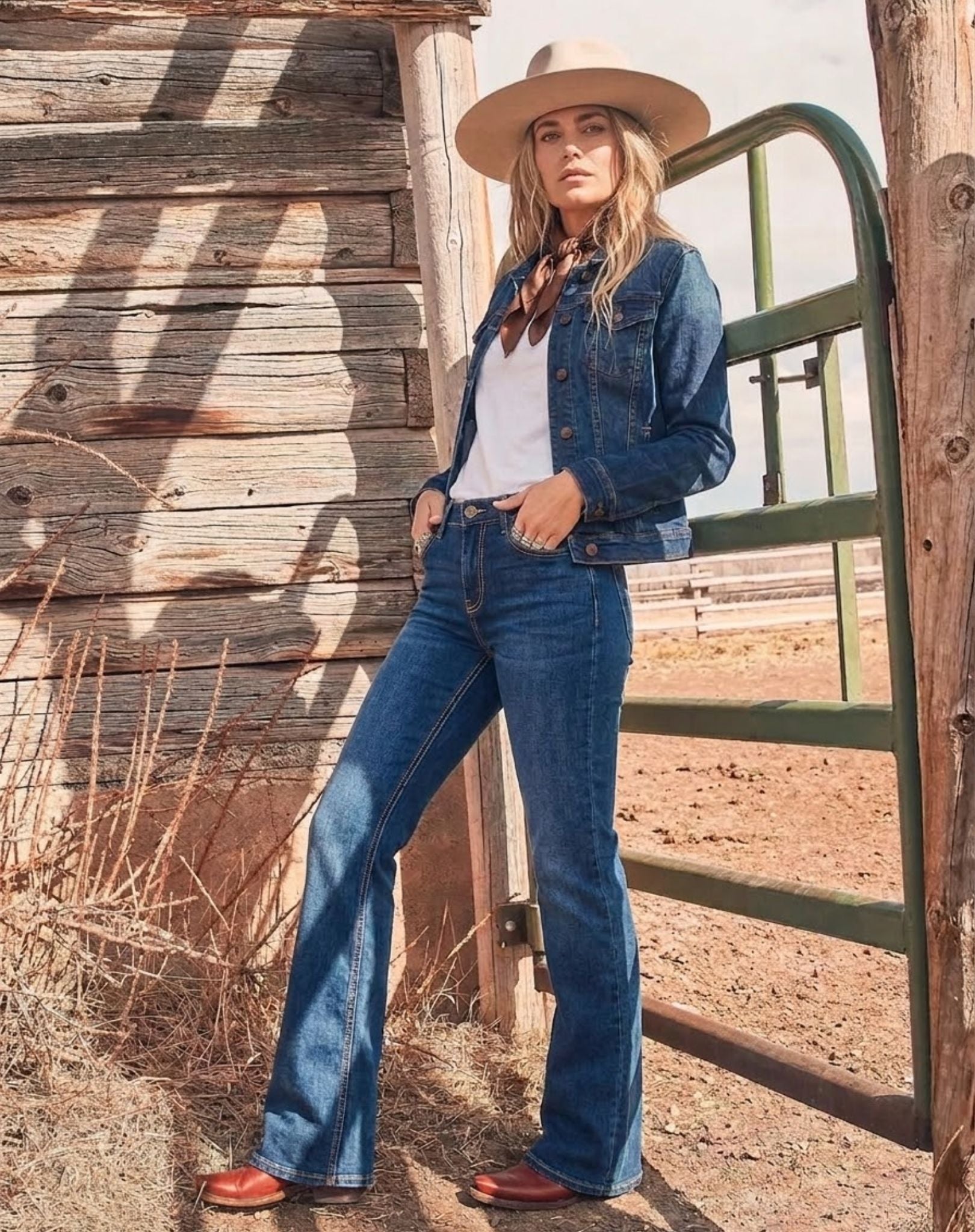 Dune Ridge Jacket - Denim Outback Supply Co