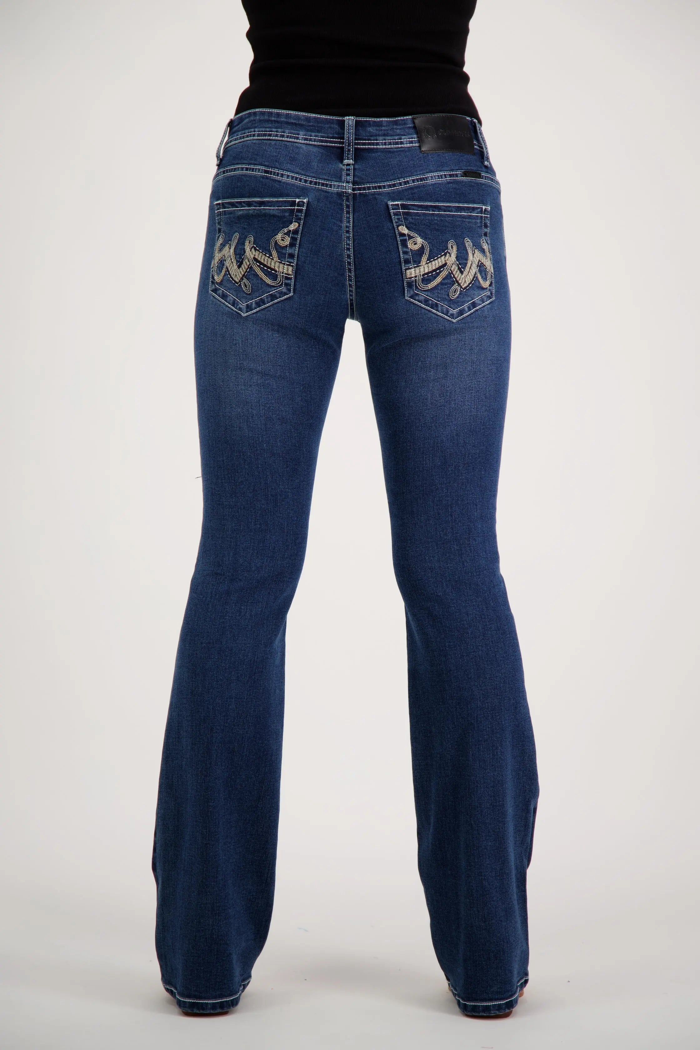 Eliza Bootcut Premium Stretch Denim Bling Jeans Outback Supply Co