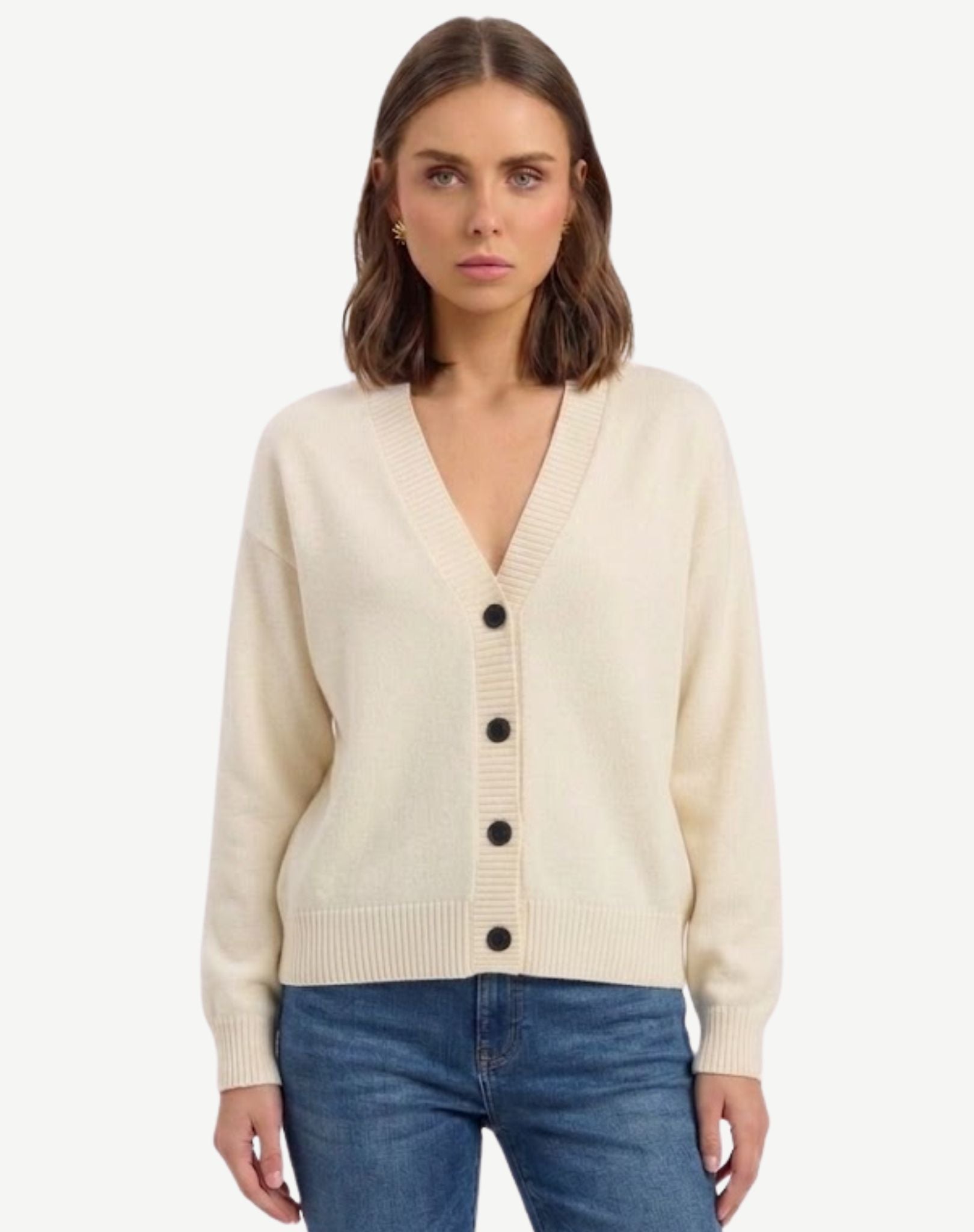 Homestead Cardigan - Cream Outback Supply Co