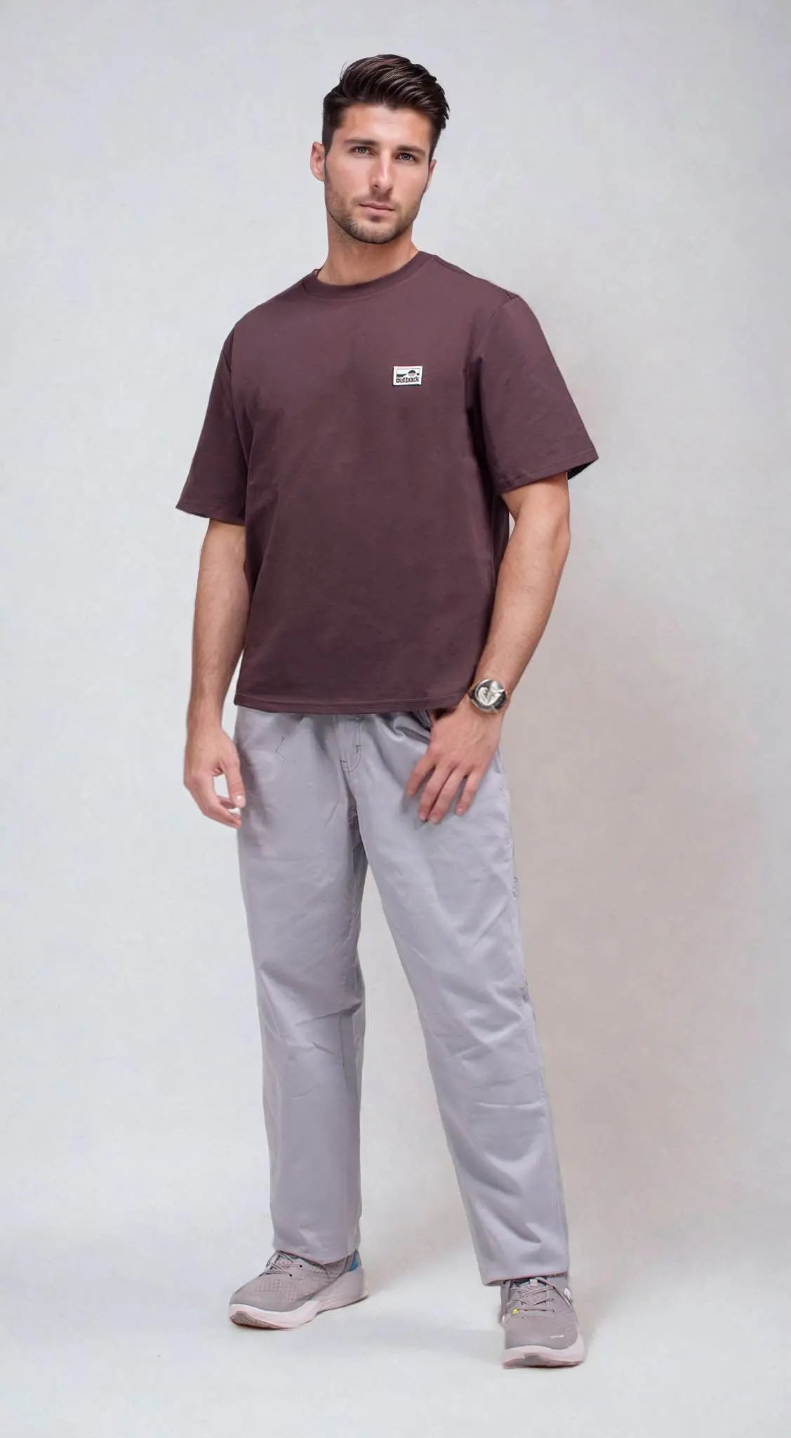 Horizon Tee - Brown Outback Supply Co