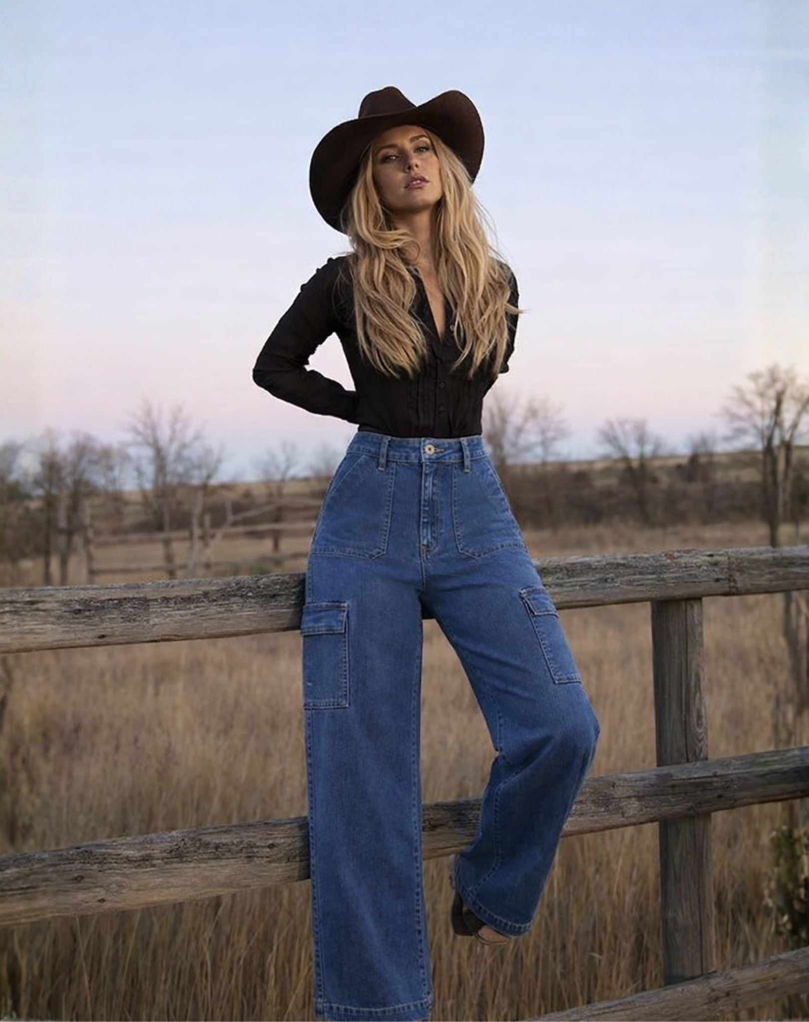 Womens Cargo Jeans Outback Supply Co