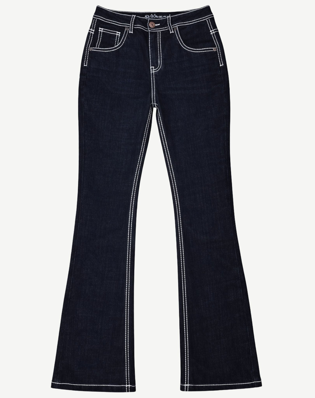Silver Spirit Raw Denim Women’s High Rise Bling Bootcut Jeans Outback Supply Co
