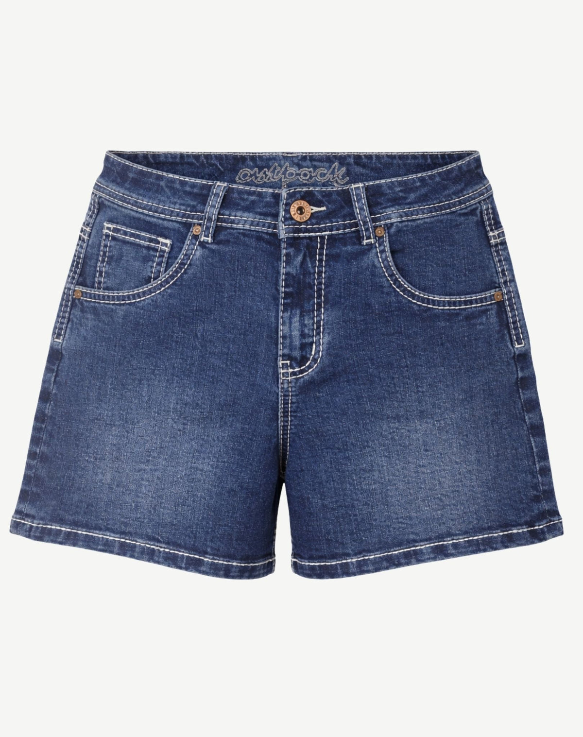 Matilda Bling High Waist Denim Shorts Outback Supply Co